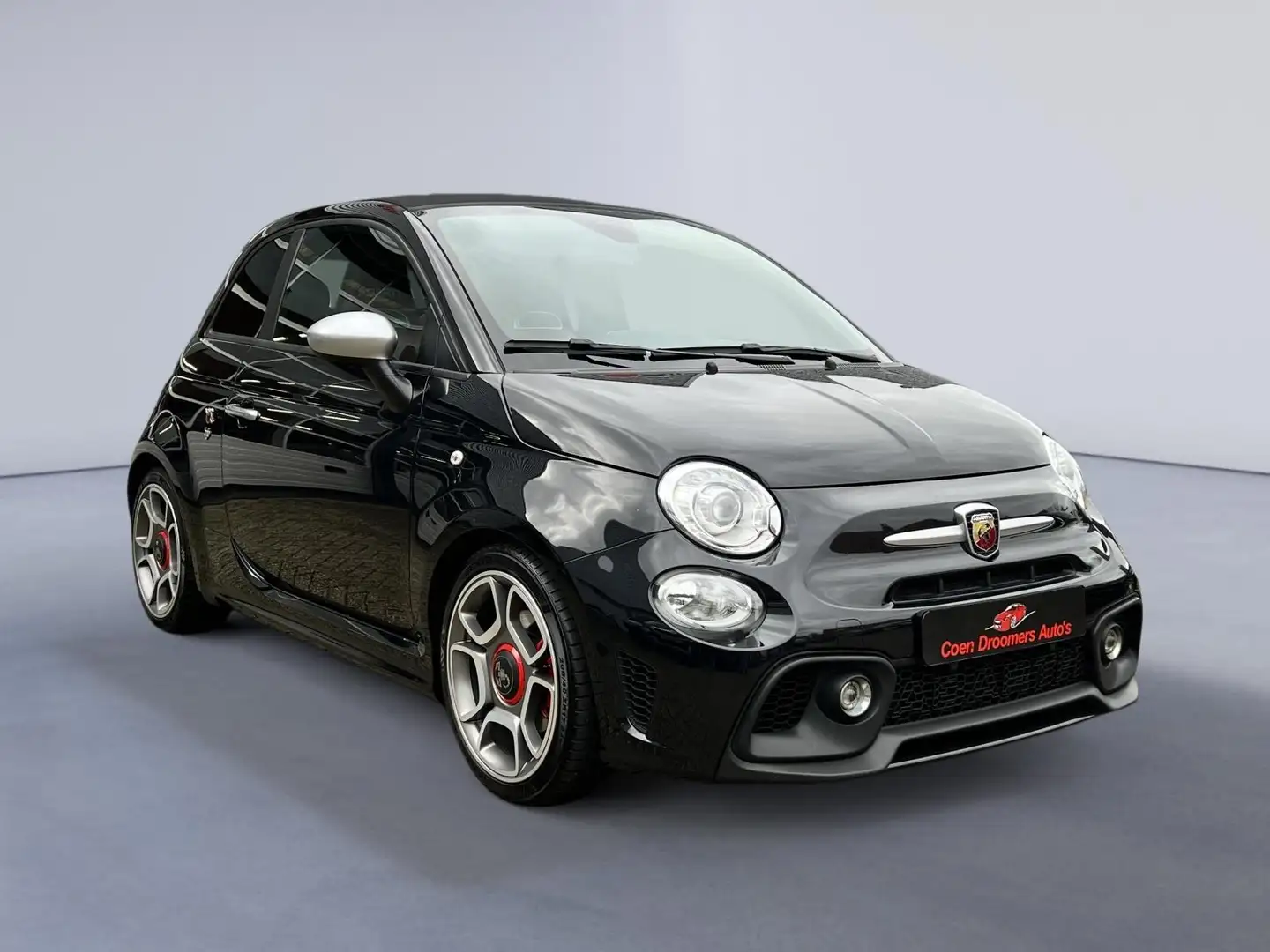 Abarth 500C 1.4 T-Jet 595 Turismo /Apple Carplay/Bruin Leder/B Fekete - 2