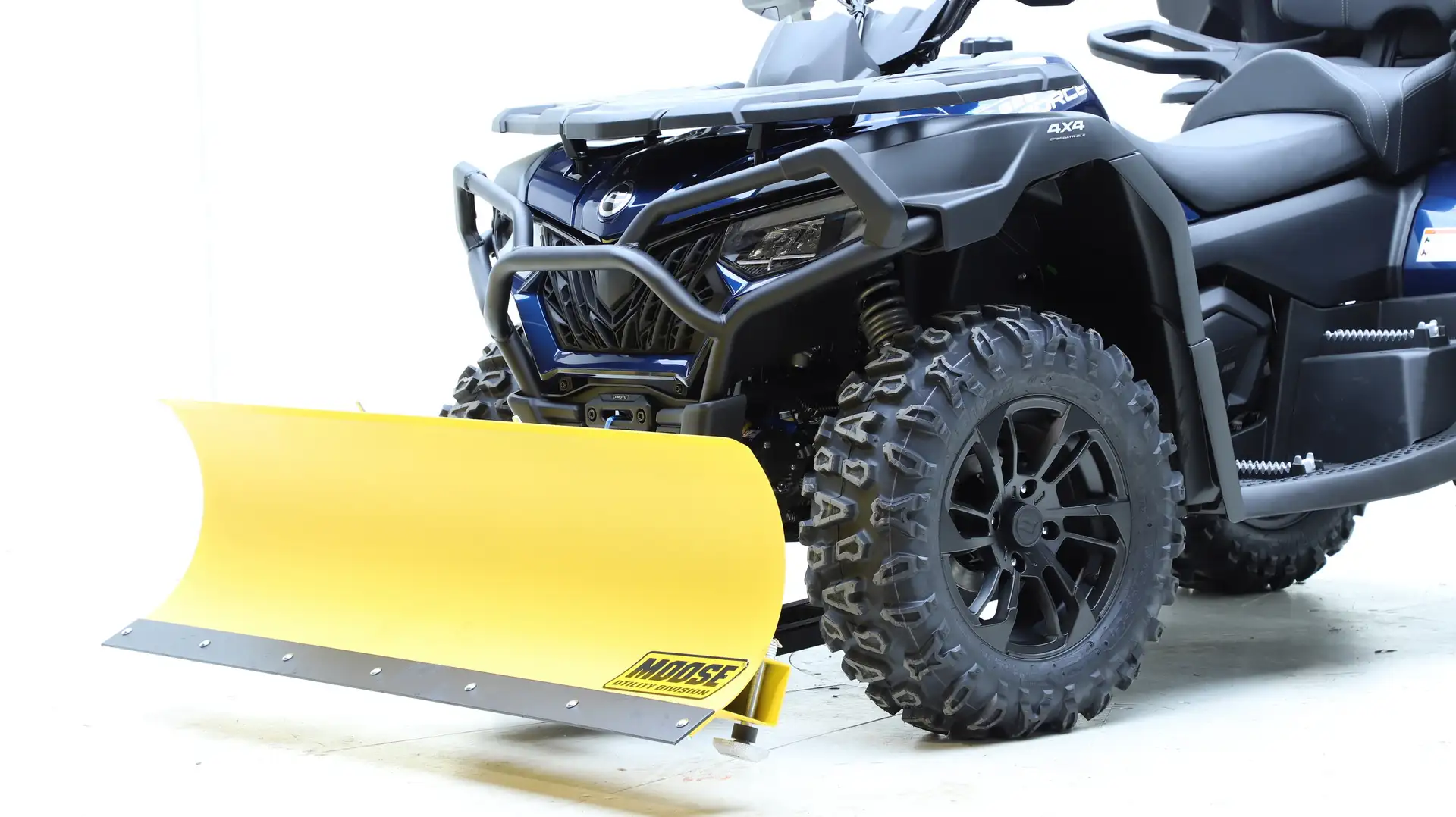 Sonstige Marken Sonstige 625 ABS Moose Profischneeschild+Koffer+Rammschutz Blau - 2