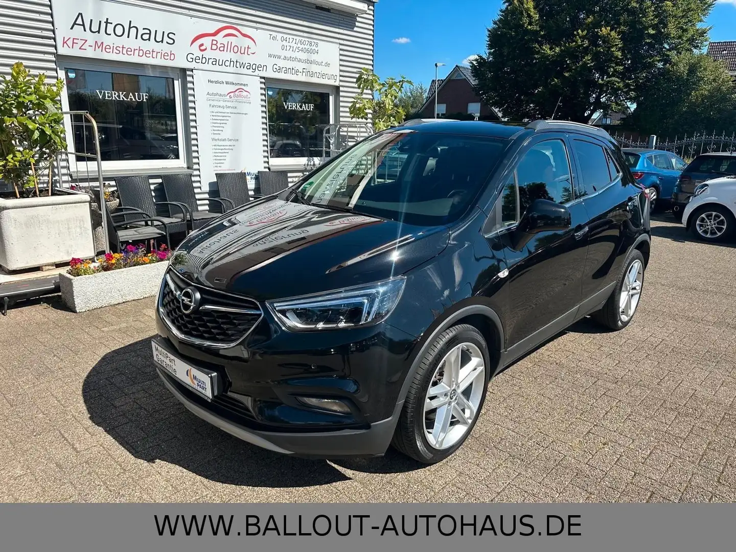 Opel Mokka X Ultimate*2.HAND*KLIMA*BOSE*LEDER*KAMERA* Schwarz - 2