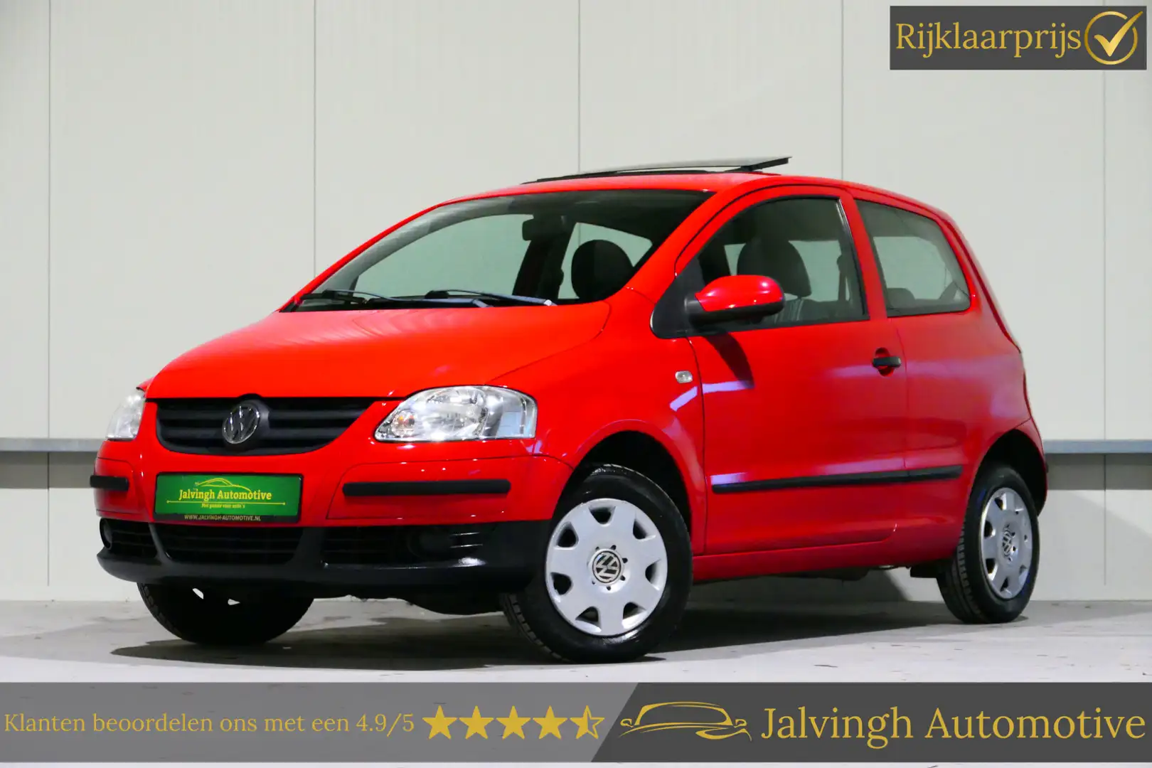 Volkswagen Fox 1.2 Trendline |Schuif-Kanteldak!|WEINIG KM! Rood - 1