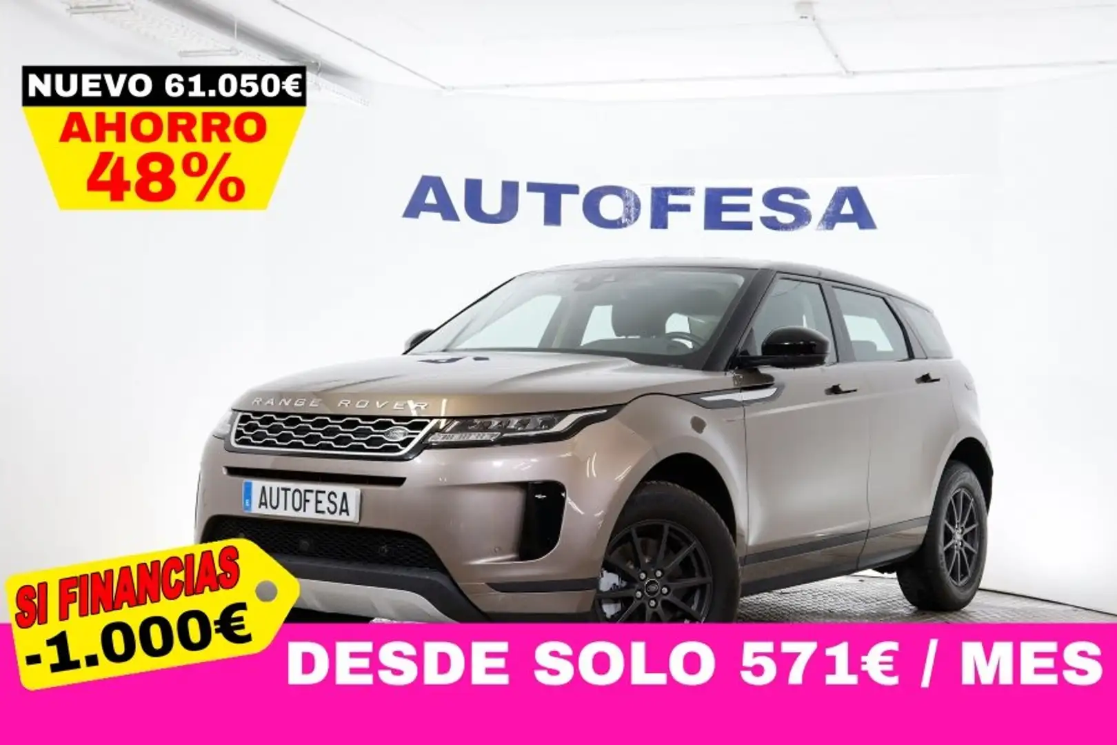 Land Rover Range Rover Evoque 2.0 MHEV 4X4 200cv Auto 5P S/S # IVA DEDUCIBLE, FA Beige - 1