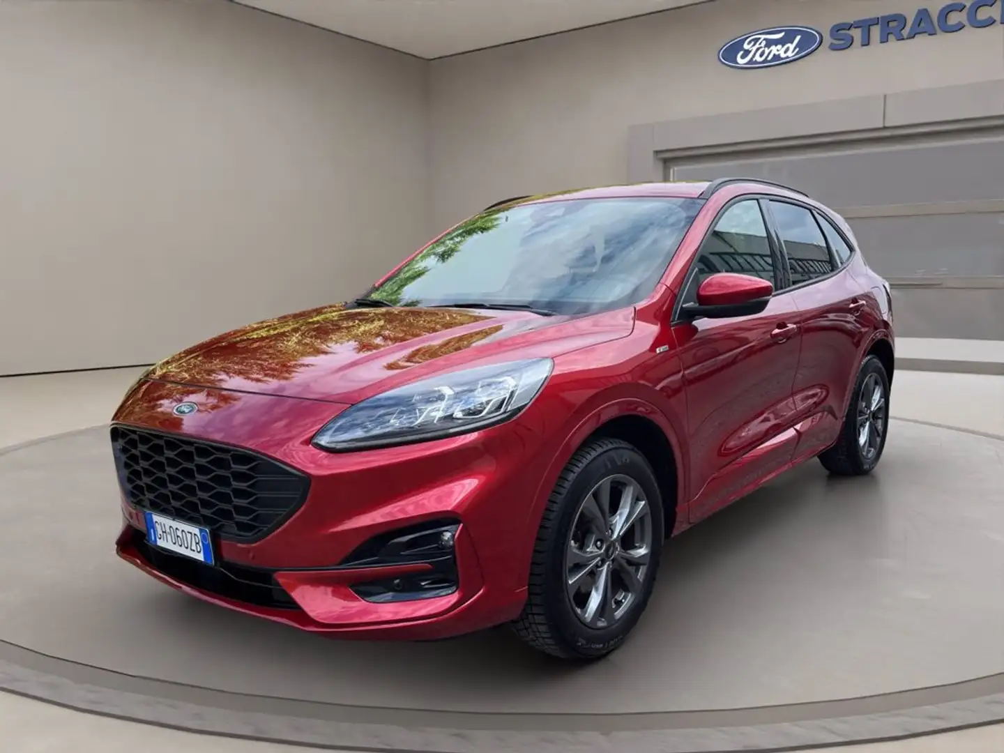 Ford Kuga 2.5 full hybrid ST-Line X awd 190cv cvt Rouge - 1