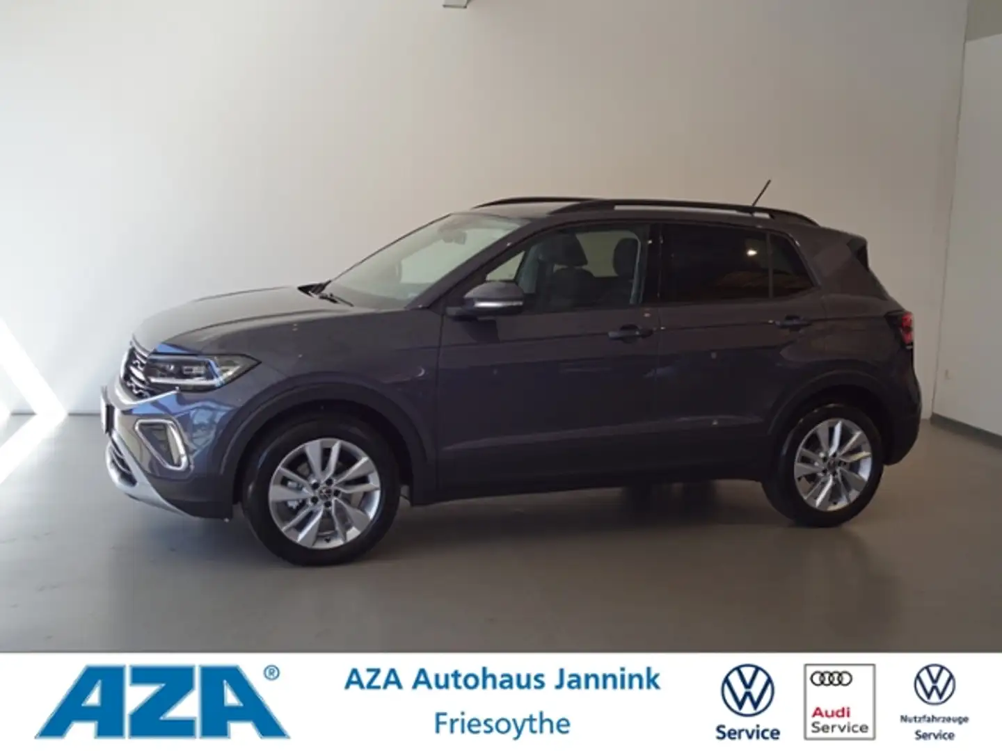 Volkswagen T-Cross 1.0 TSI DSG Life *Kamera*AppConn*R2D*SIH*EPH*LED* Grijs - 1