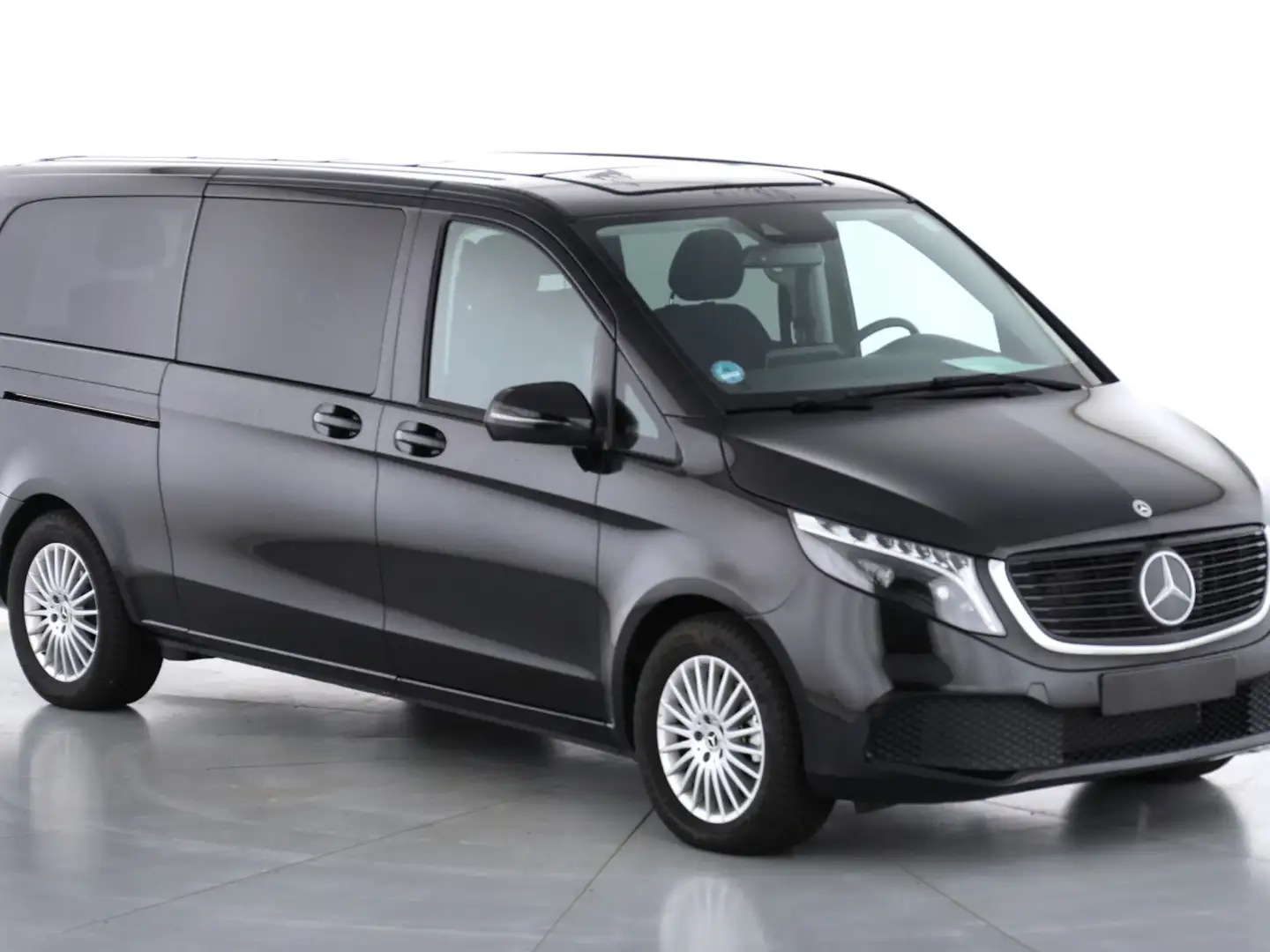 Mercedes-Benz EQV 300 Extralang,8Sitze,2xelektr.Schiebetür,LED Schwarz - 2