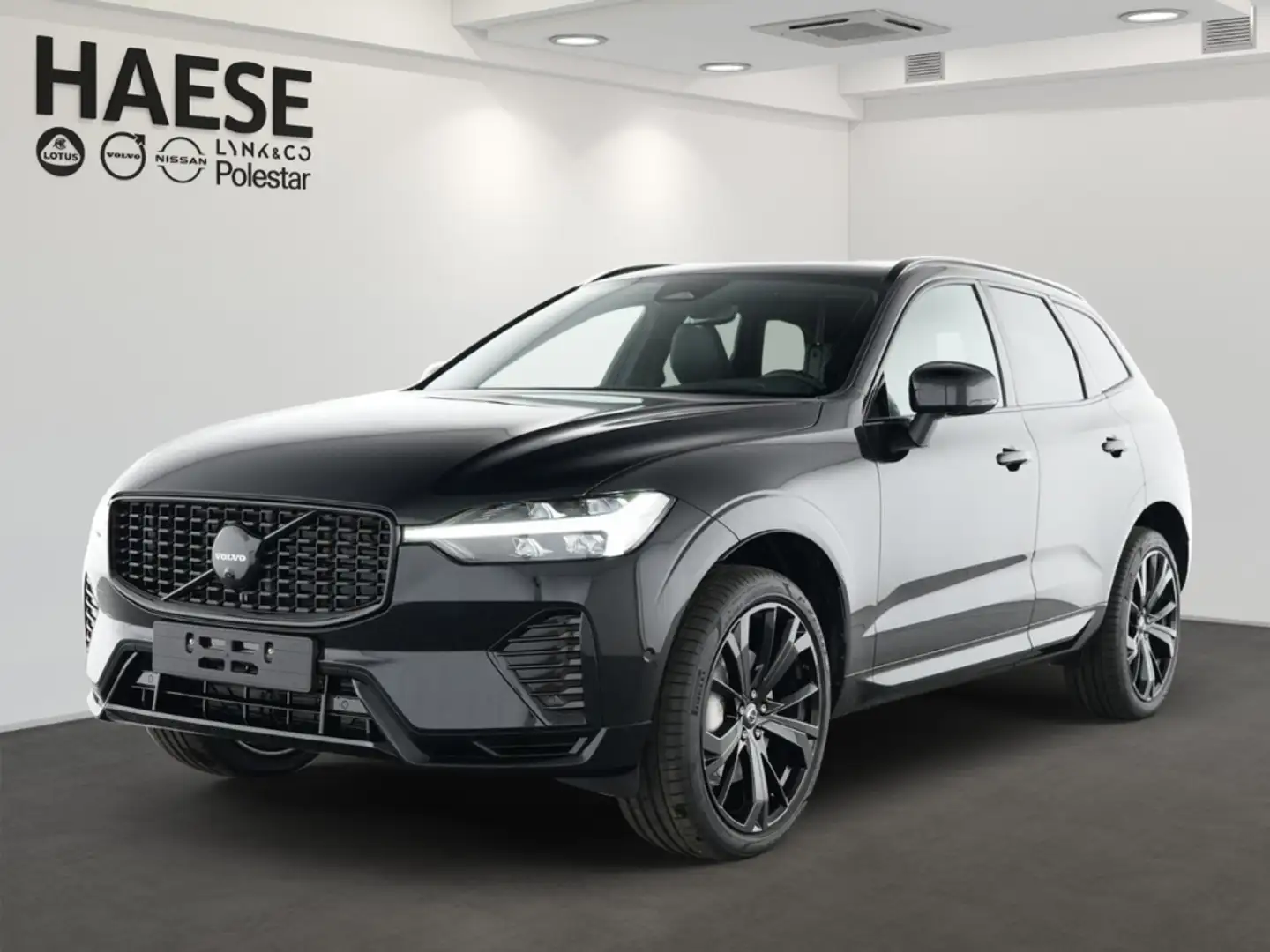 Volvo XC60 Plus Black Edition AWD B5 EU6e HUD Leder Digitales Schwarz - 1