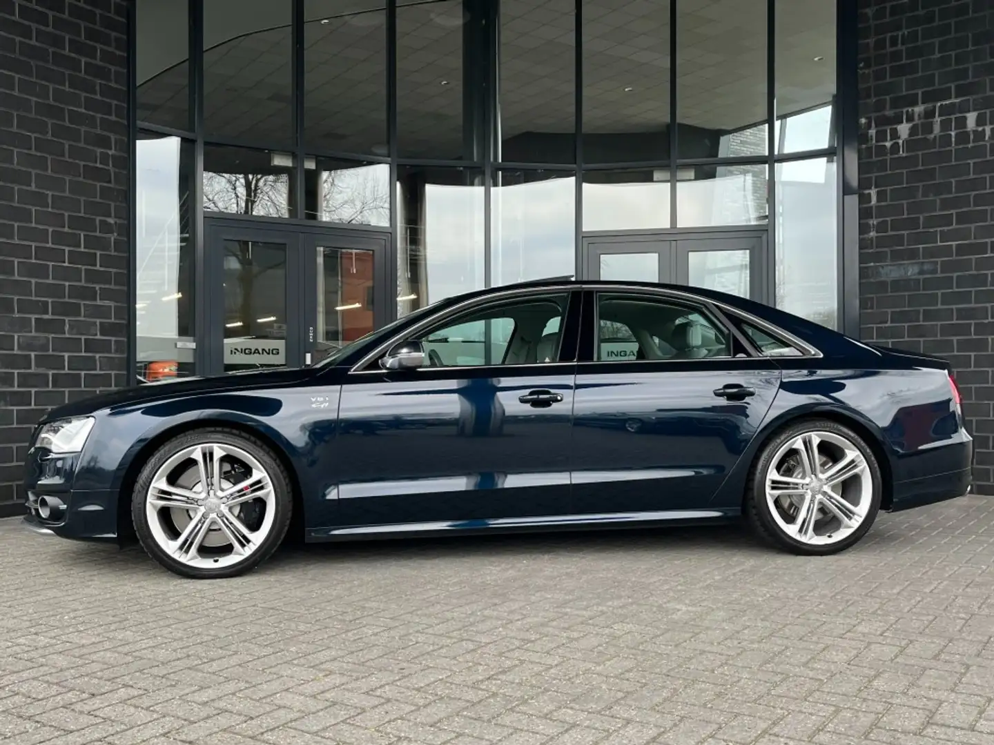 Audi S8 4.0 TFSI S8 Q. PL+ - ORG. NL. - SCH./KANT.DAK - BO Modrá - 2