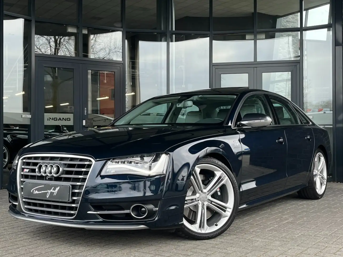 Audi S8 4.0 TFSI S8 Q. PL+ - ORG. NL. - SCH./KANT.DAK - BO Modrá - 1
