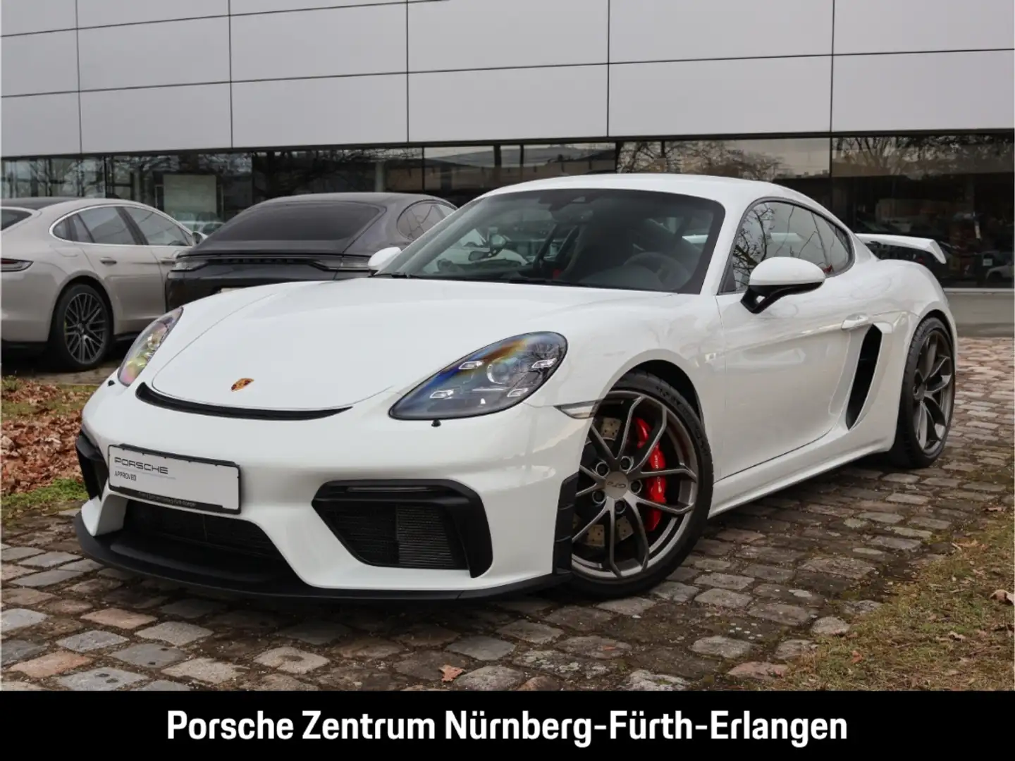 Porsche Cayman 718 GT4 BOSE AppleCarPlay ChronoPaket PDLS+ Blanc - 1