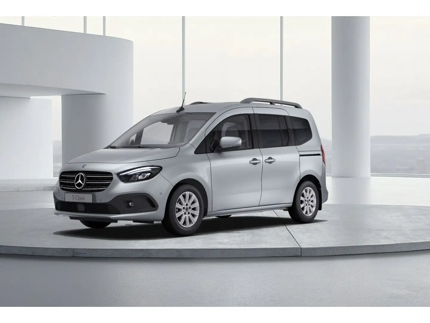 Mercedes-Benz T-Klasse T 180 d PROGRESSIVE Standard LED PTS AHK Navi Silber - 2