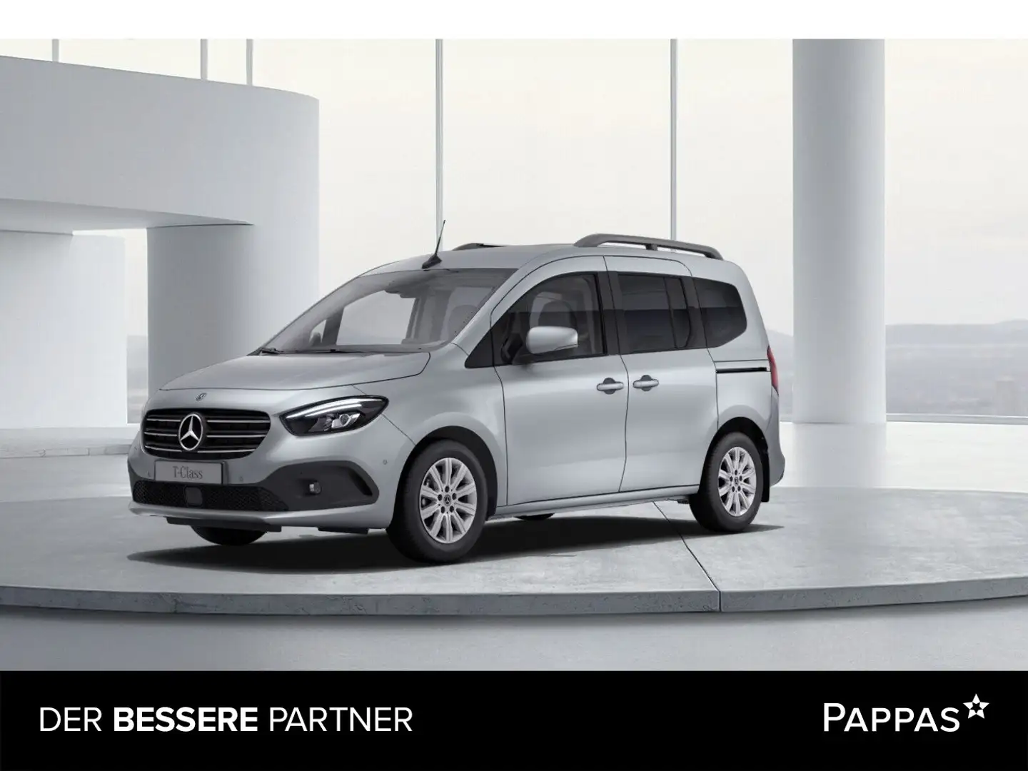 Mercedes-Benz T-Klasse T 180 d PROGRESSIVE Standard LED PTS AHK Navi Silber - 1