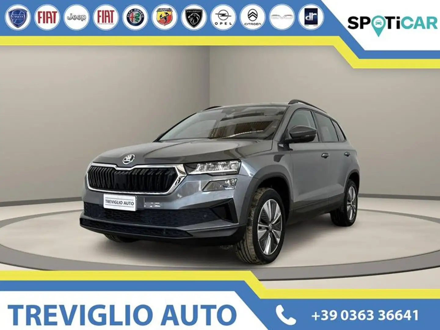 Skoda Karoq 2.0 TDI EVO SCR 115 CV DSG Executive Grigio - 1