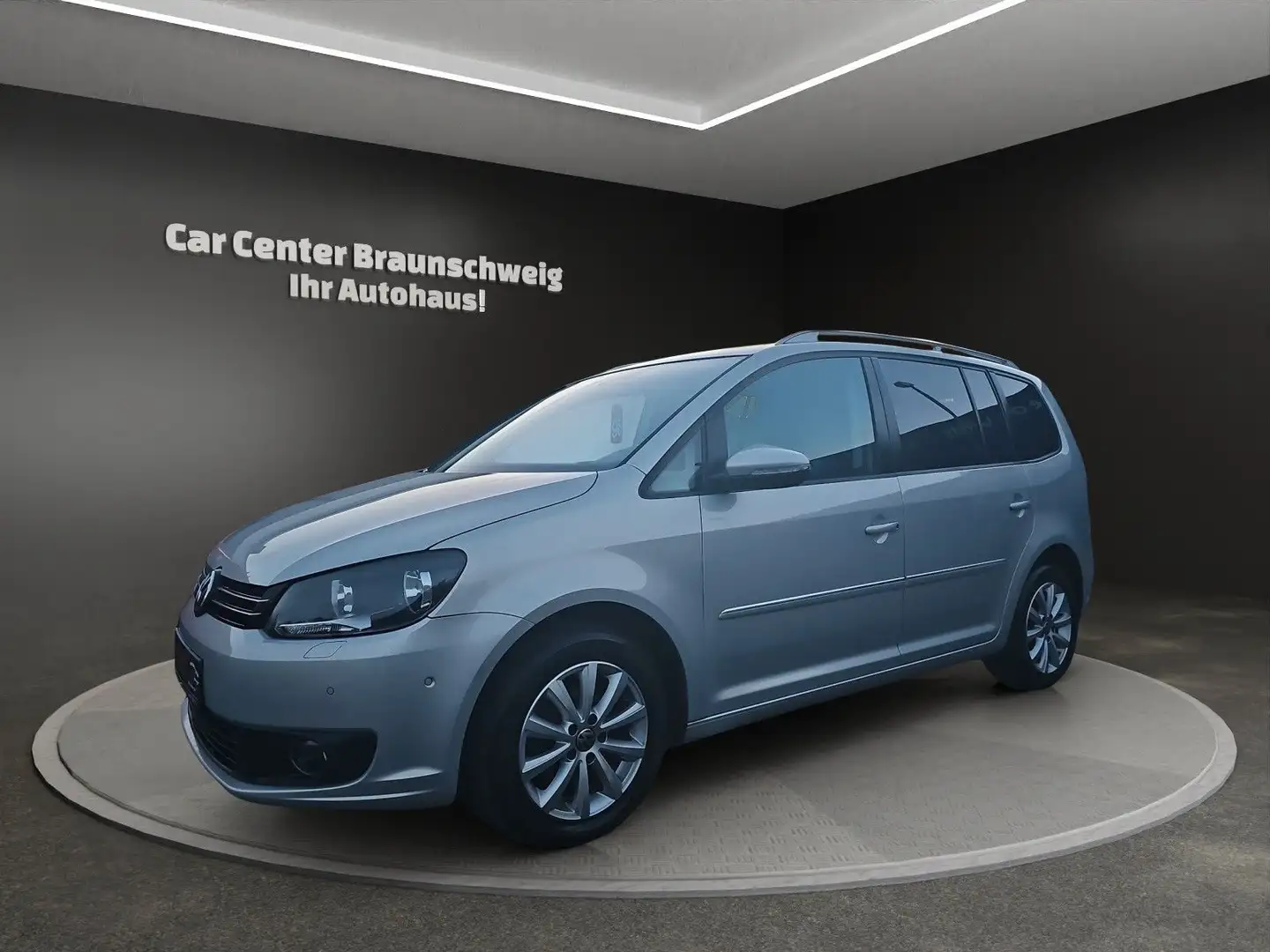 Volkswagen Touran 1.6 TDI DSG Highline+Navi+AHK+PDC+Kamera Ezüst - 1
