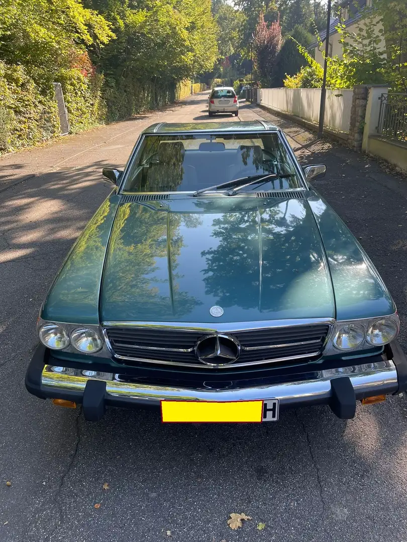 Mercedes-Benz SL 560 US Ausführung mit Deutsche H-Zulassung. Grün - 2