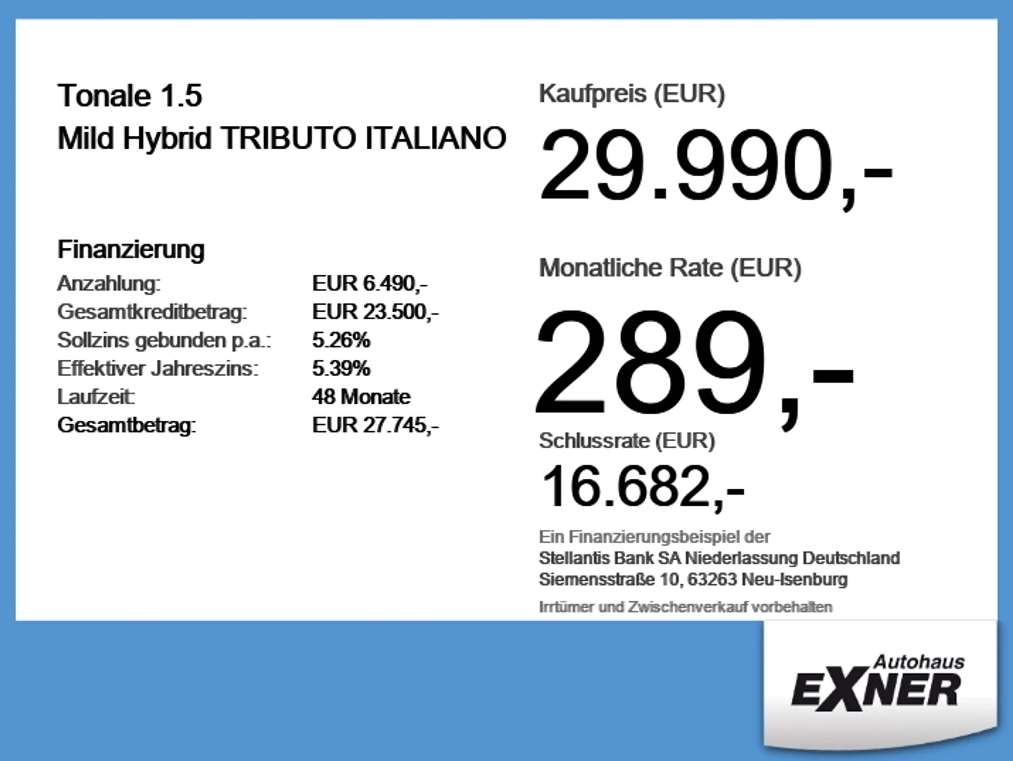 Alfa Romeo Tonale 1.5 Mild Hybrid TRIBUTO ITALIANO ACC+LED — photo 6