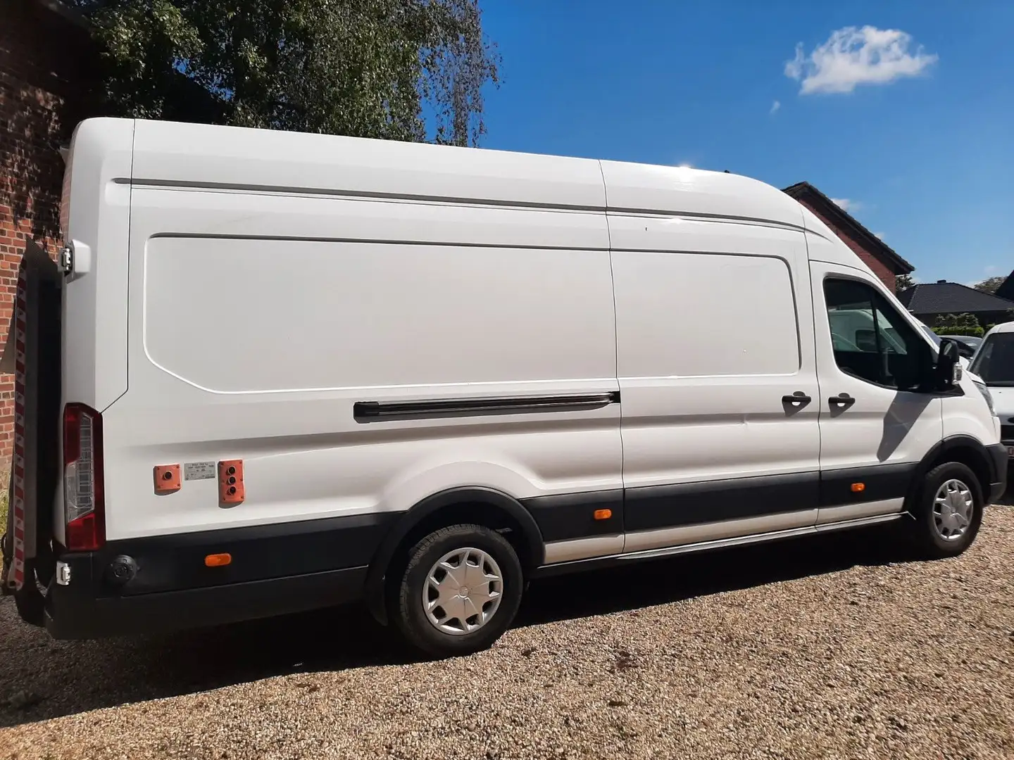 Ford Transit Kasten 350 L4 Ladebordwand !! Klima Navi Wit - 1