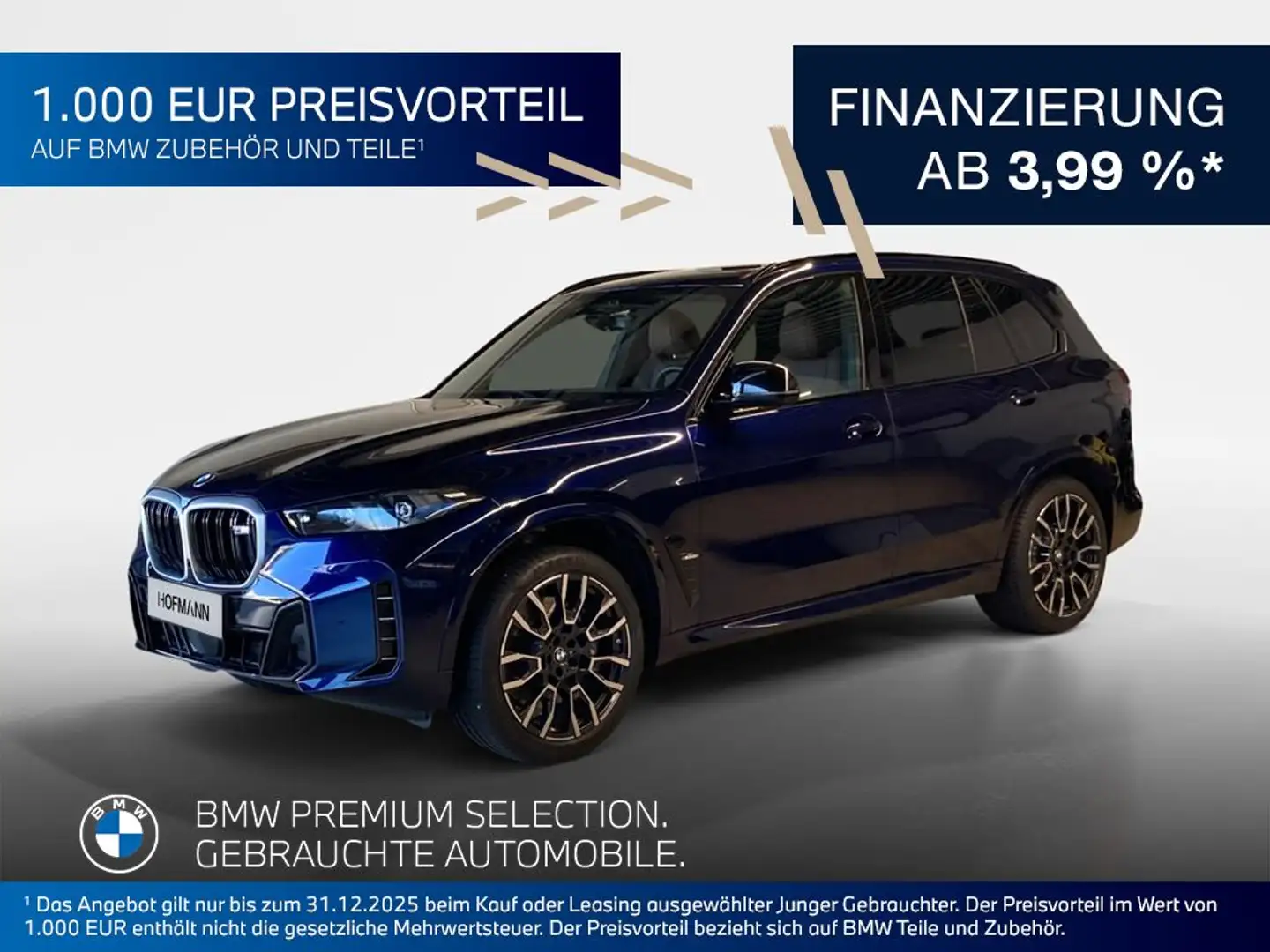 BMW X5 M Sport Blau - 1