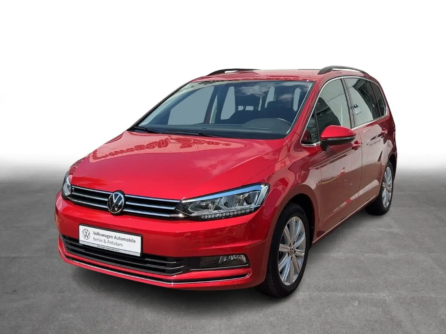 Volkswagen Touran 1.5 TSI Highline Navi LED AHZV PDC SHZ Rot - 2