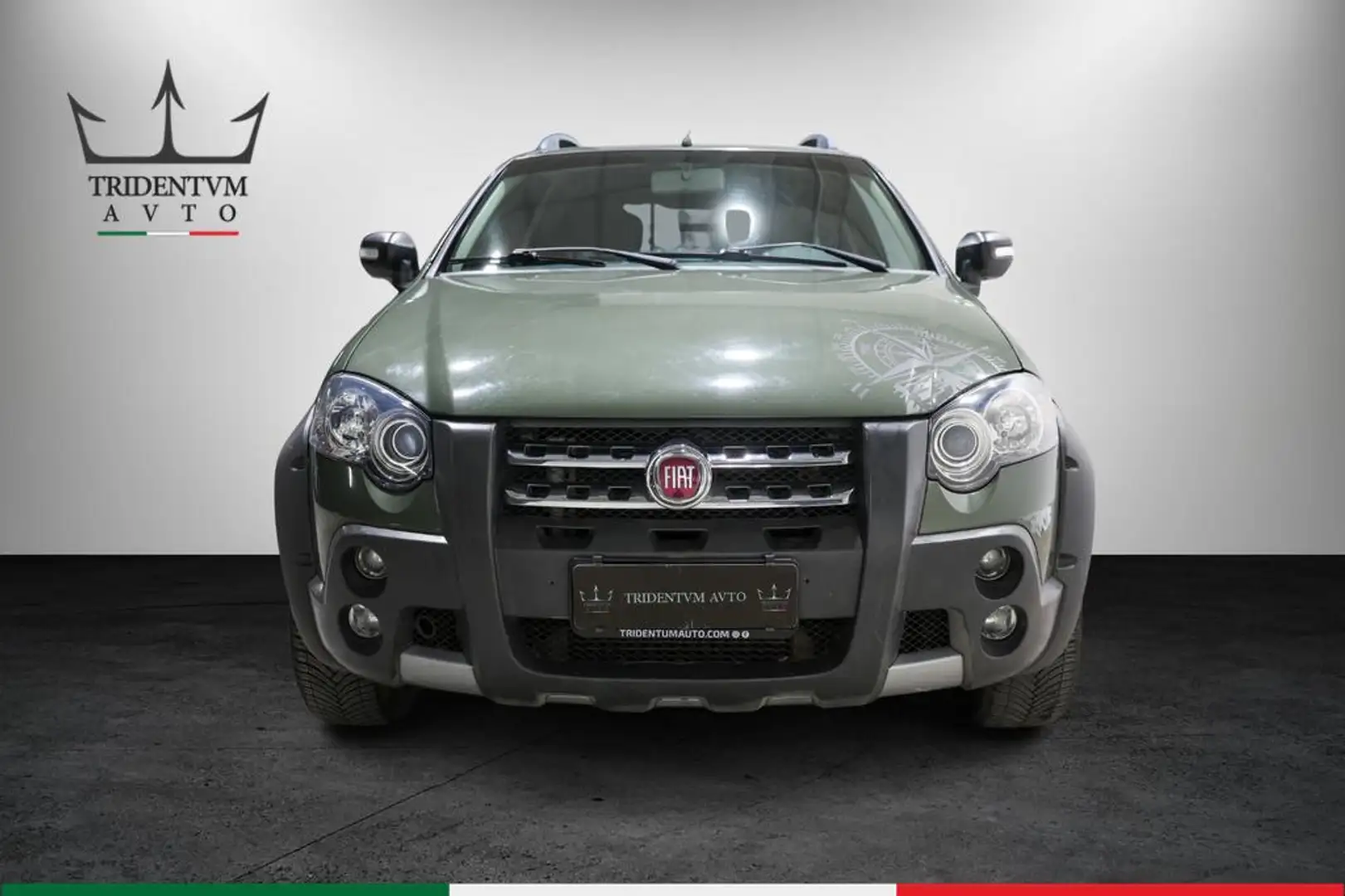 Fiat Strada 1.3 mjt Adv. 95cv doppia E5+(E5) Grün - 2