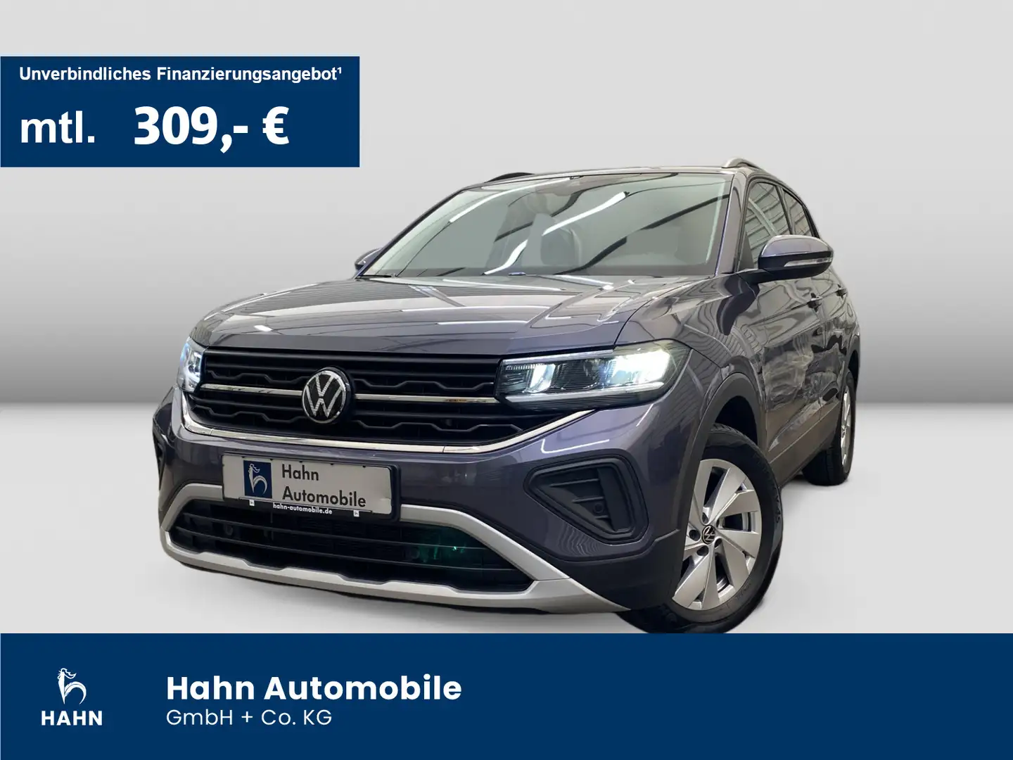 Volkswagen T-Cross 1.0TSI DSG Life LED Navi ACC PDC App-Con Grau - 1