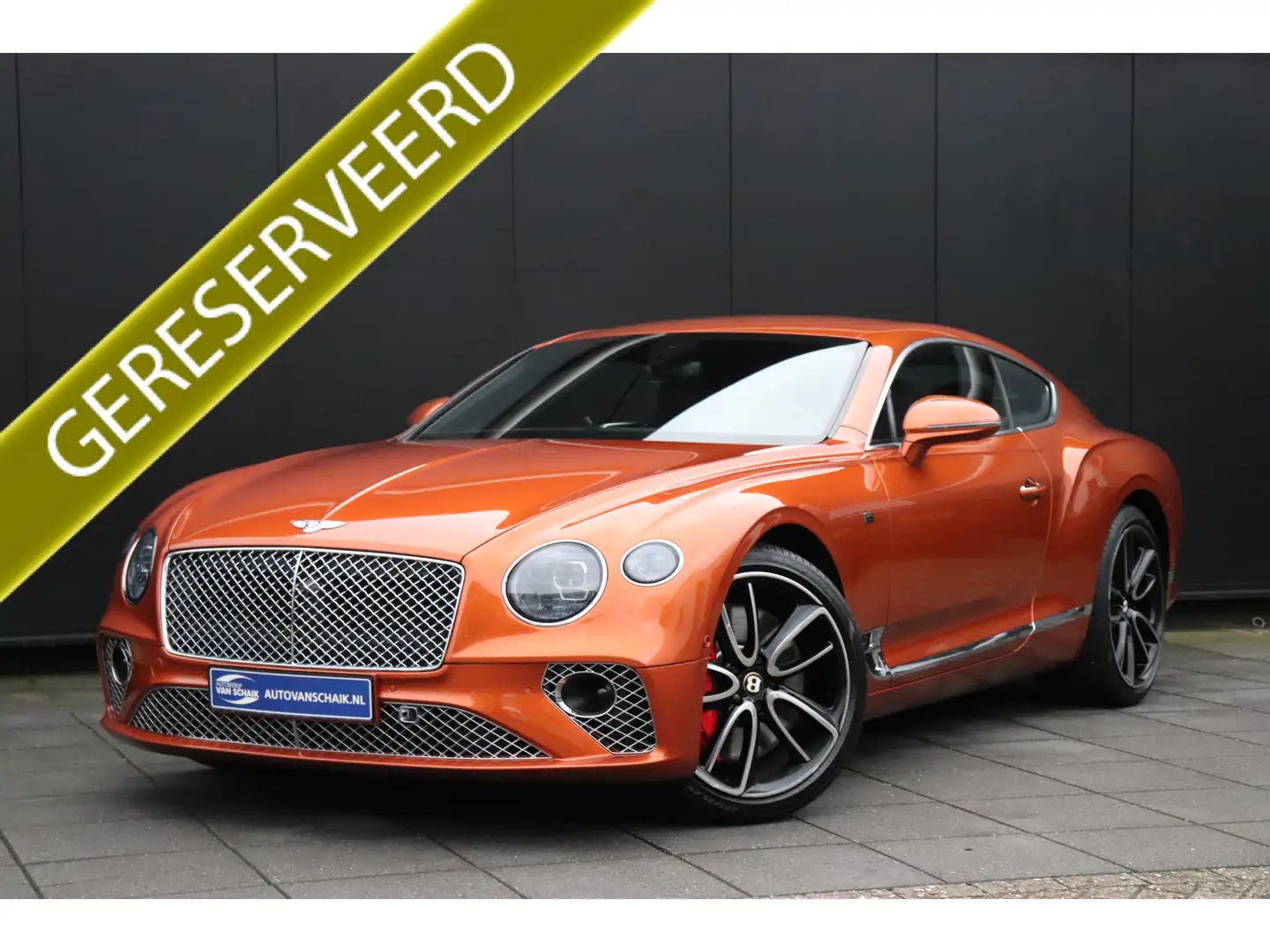 Bentley Continental GT 6.0 W12 First Edition | 635 PK | MEMORY | LEDER | Оранжевий - 1