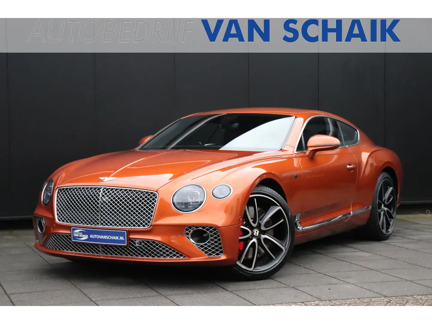 Bentley Continental GT 6.0 W12 First Edition | 635 PK | MEMORY | LEDER | Oranje - 1