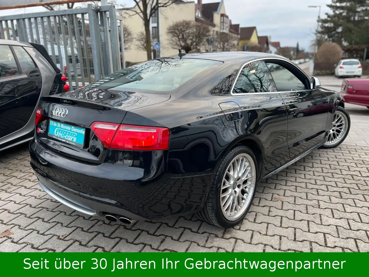Audi S5 4.2FSI V8 354PS quattro *2.Hand - Scheckheft* Noir - 2