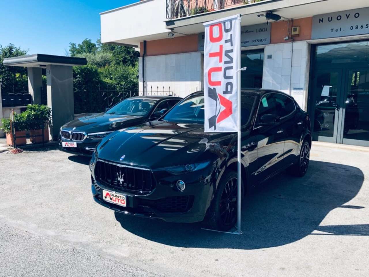 Maserati Levante V6 Diesel 275 CV AWD Gransport telecamera