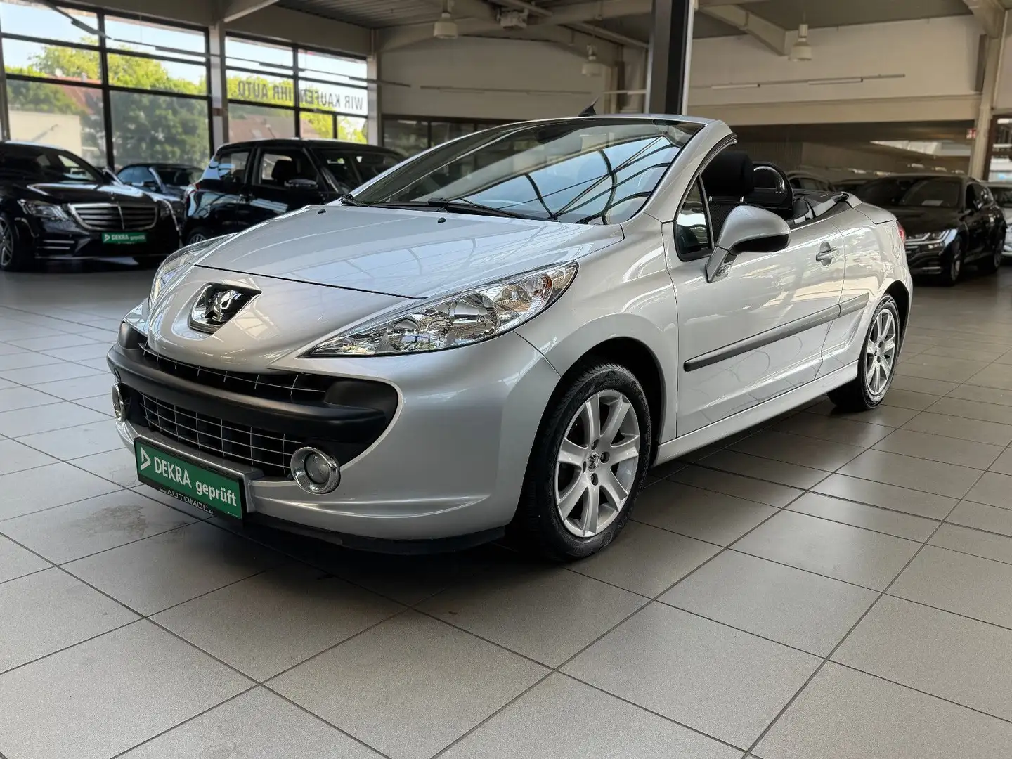 Peugeot 207 CC Cabrio-Coupe Sport Klima*Allwetter*Kamera Grau - 1