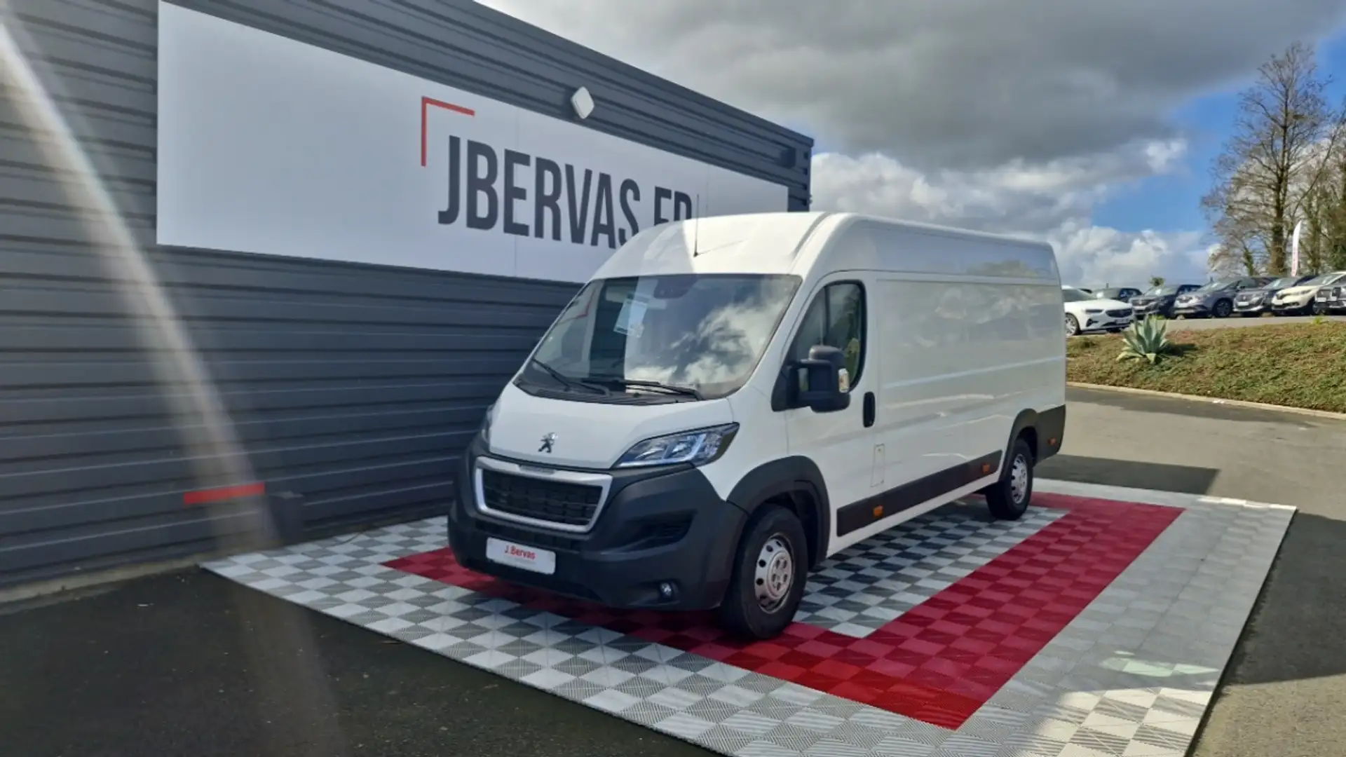 Peugeot Boxer TOLE 435 L4H2 BLUEHDI 140 SS ASPHALT Blanc - 1
