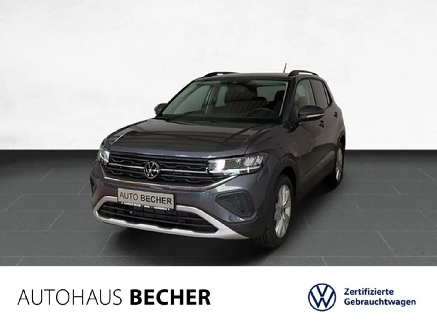 Volkswagen T-Cross Life 1.0 TSI 6-Gang /Sitzhz/CarPlay/LED Grau - 1