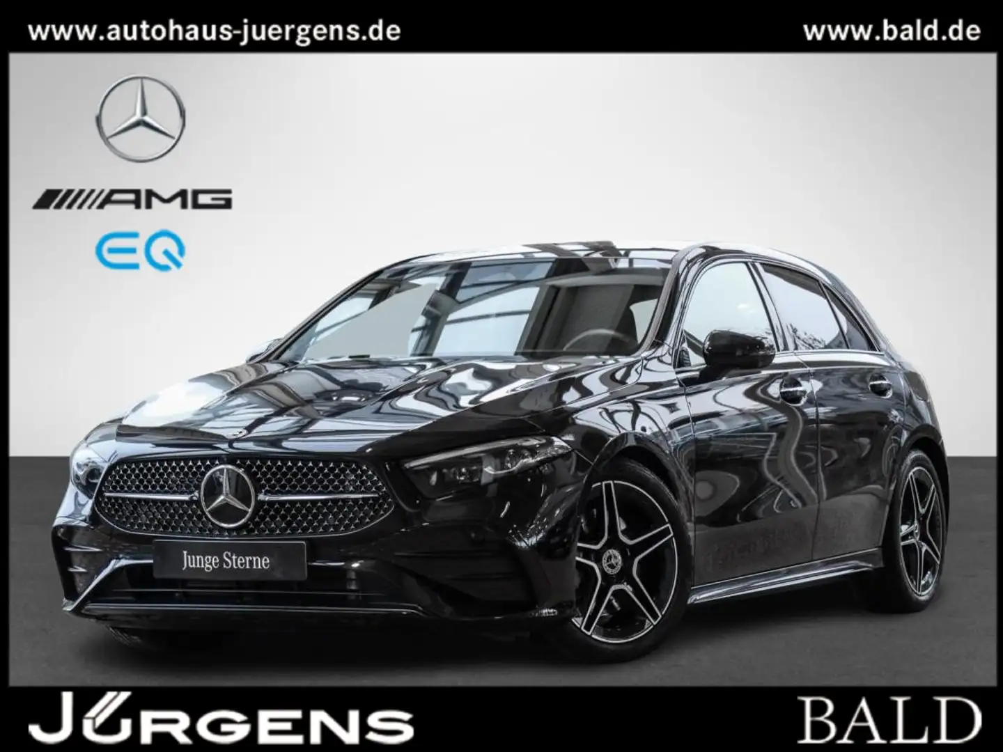 Mercedes-Benz A 220 4M AMG-Sport/Pano/MBeam/360/Memo/Night/HUD Schwarz - 1
