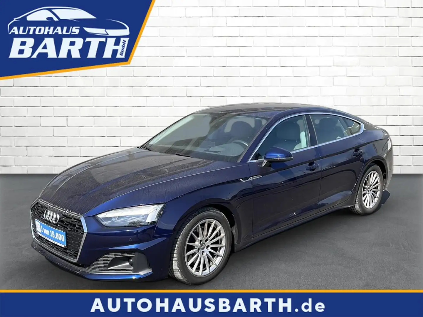Audi A5 35 Sportback 2.0 TDI *LED*AUT*HUD*AHZV* Blau - 1