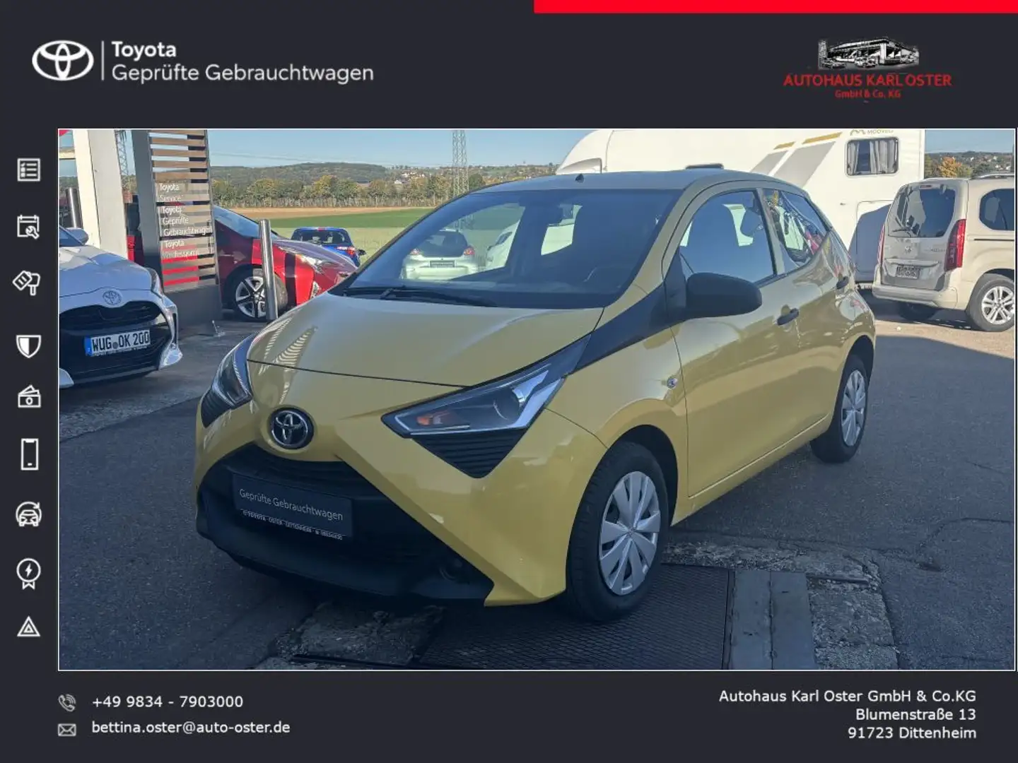 Toyota Aygo X Gelb - 1