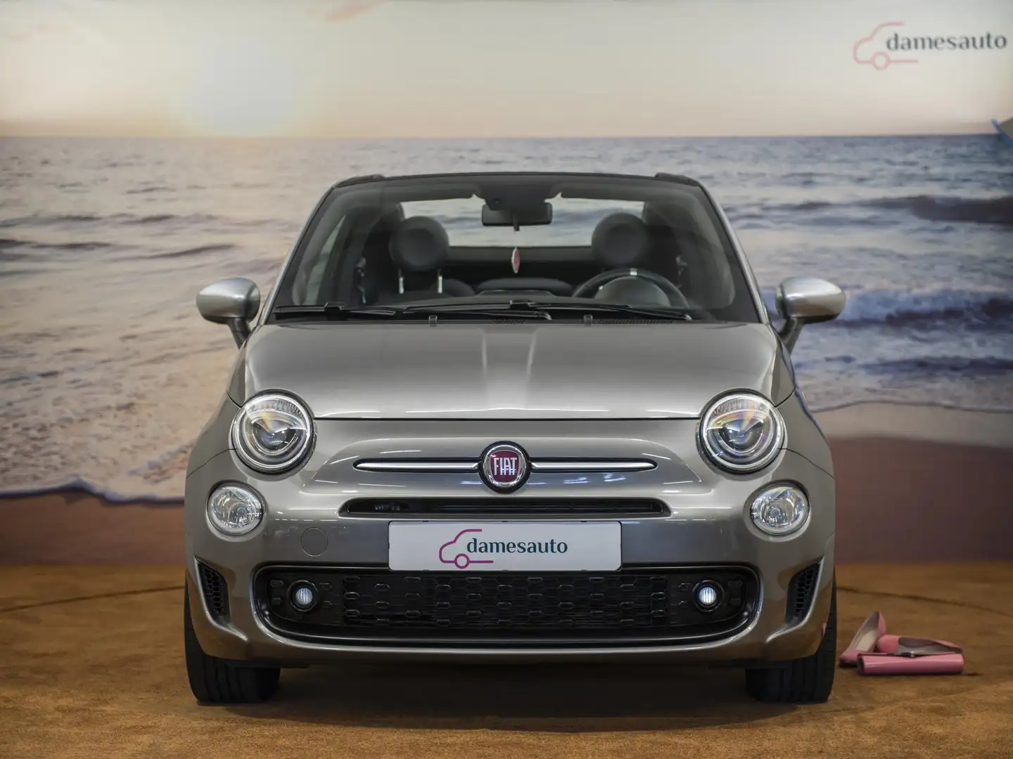 Fiat 500 Cabriolet 1.0 Hybrid Rockstar|NAP|incl. garantie|c Grijs - 2