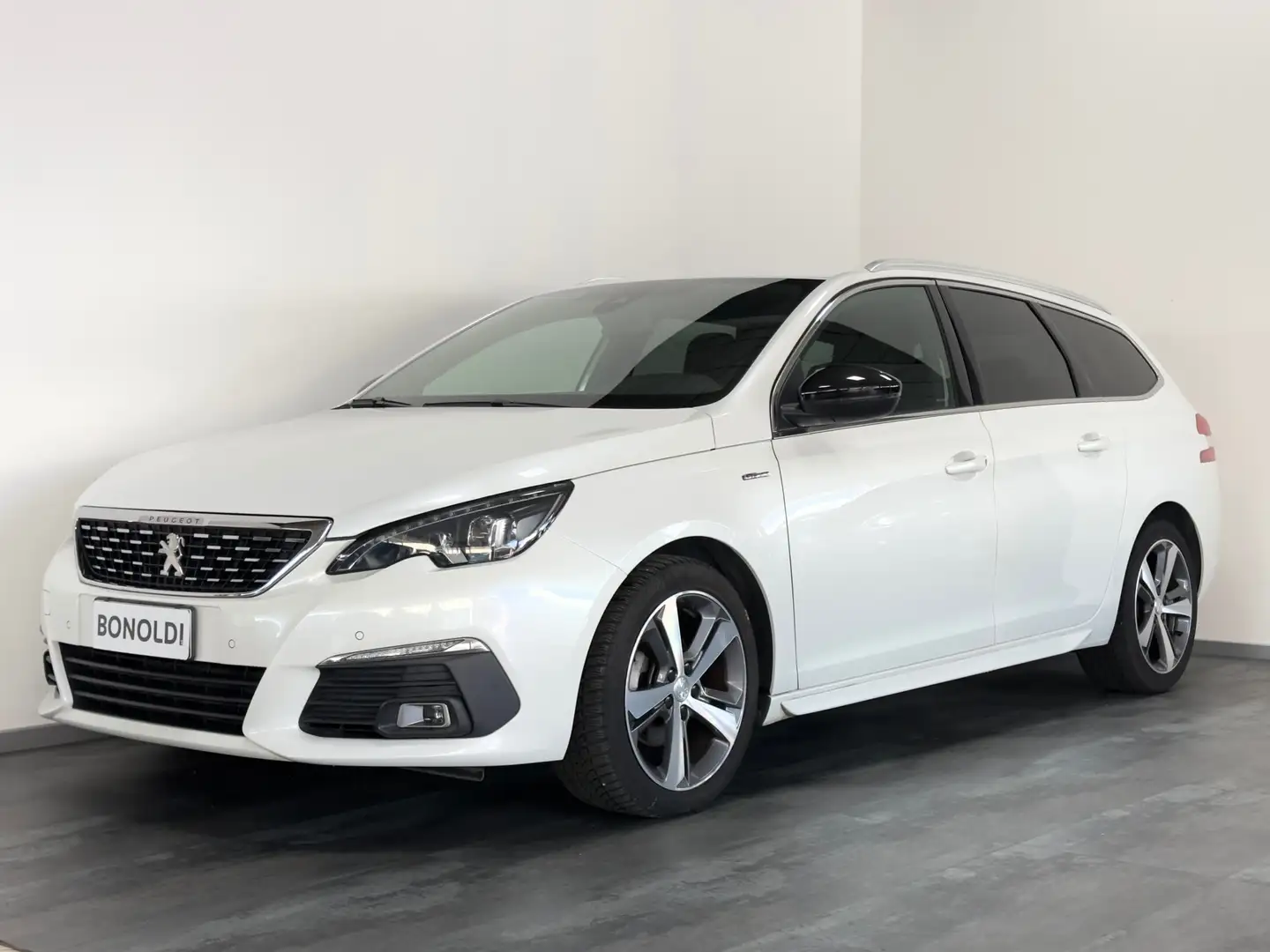 Peugeot 308 BlueHDi 130 EAT8 S&S SW GT Line Led 17" Navi Keyl. Bianco - 1