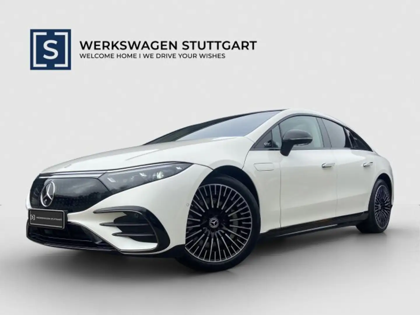 Mercedes-Benz EQS EQS 450+ AMG 21" MASSAGE Hyper TV 22kW 3D NP155 Weiß - 1