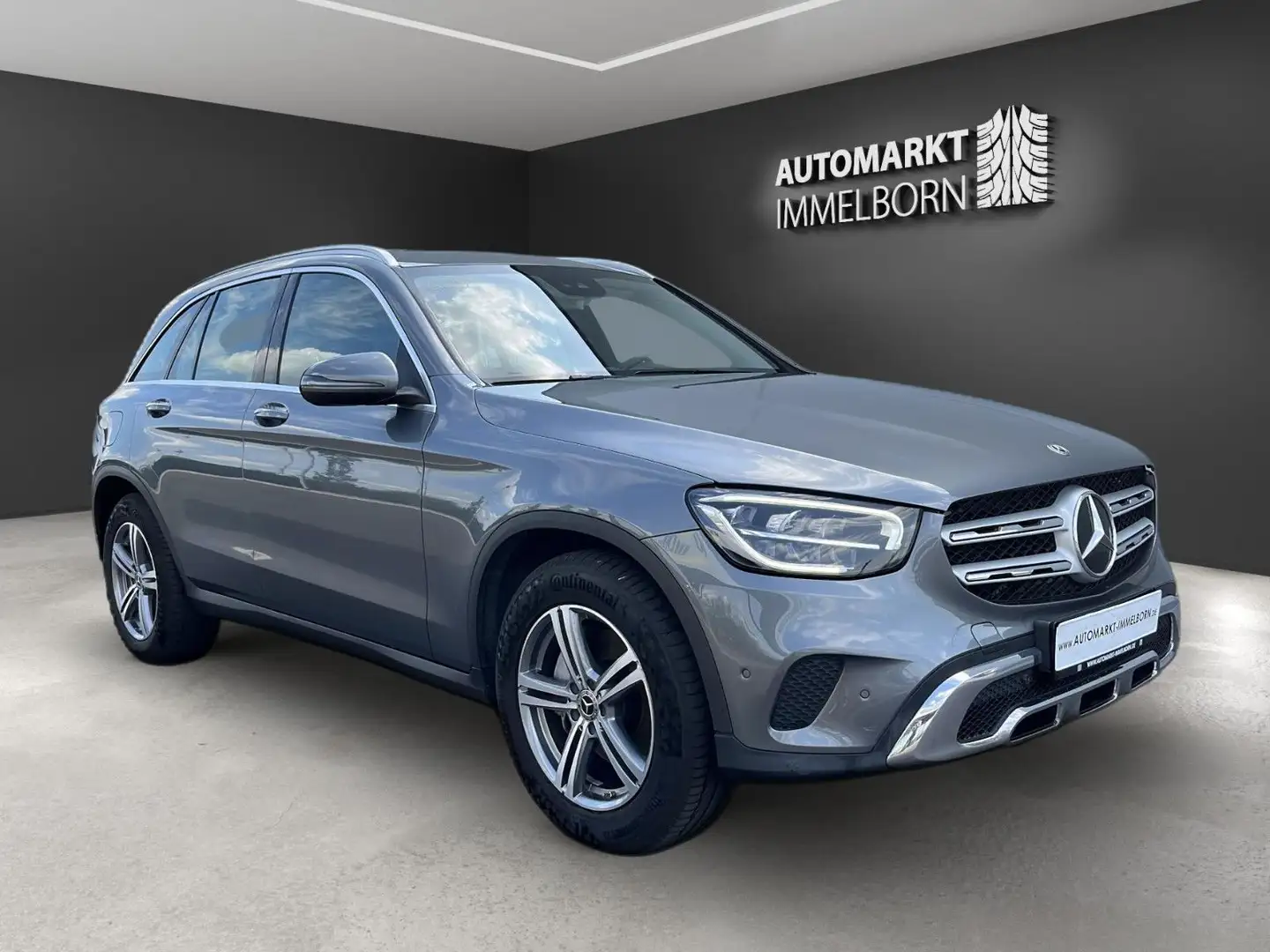 Mercedes-Benz GLC 220 d 4M 19*Sound*Volleder*AHK*LED Gri - 1