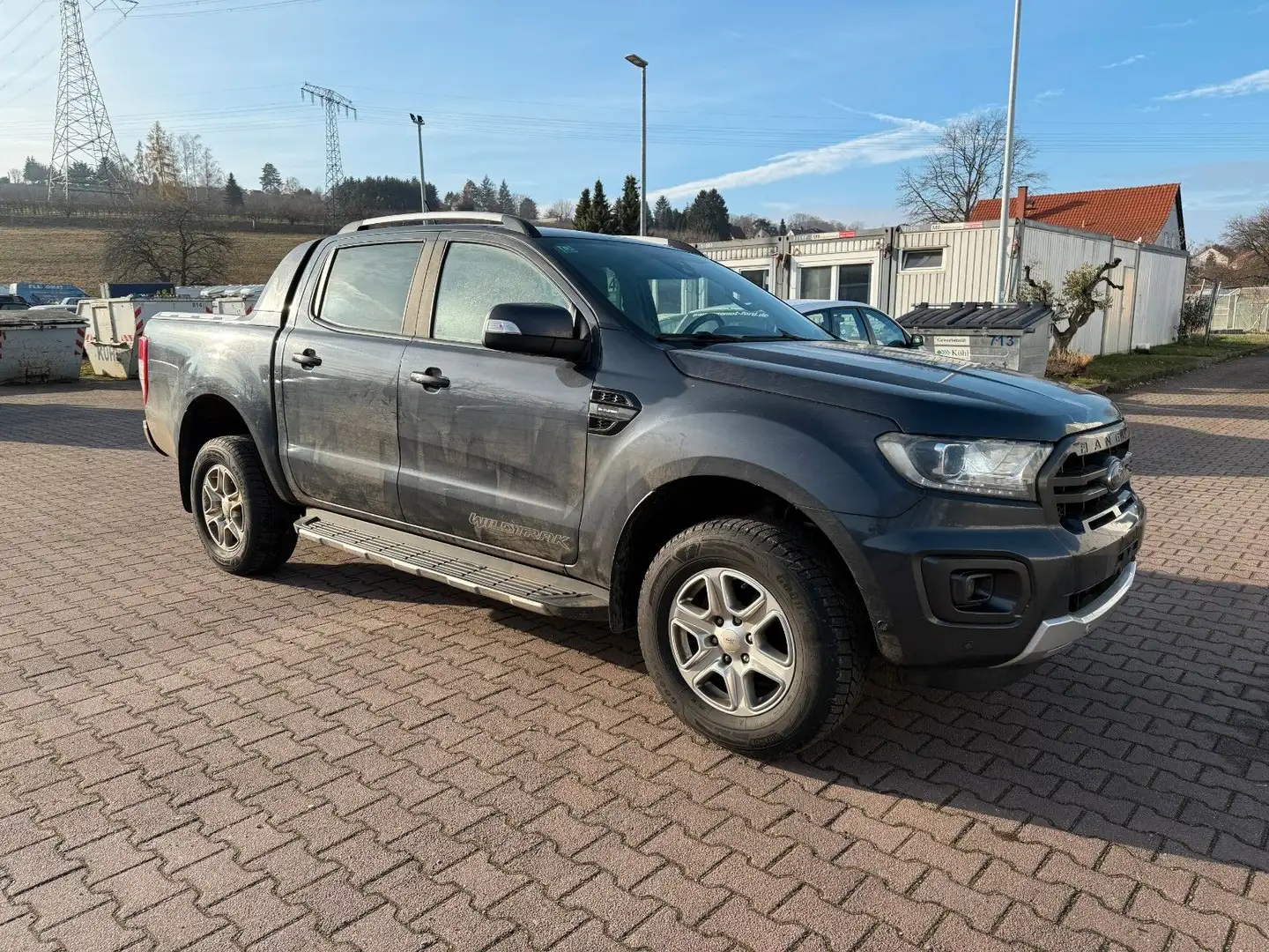 Ford Ranger Wildtrak Doppelkabine 4x4 Unfallschaden Grijs - 1
