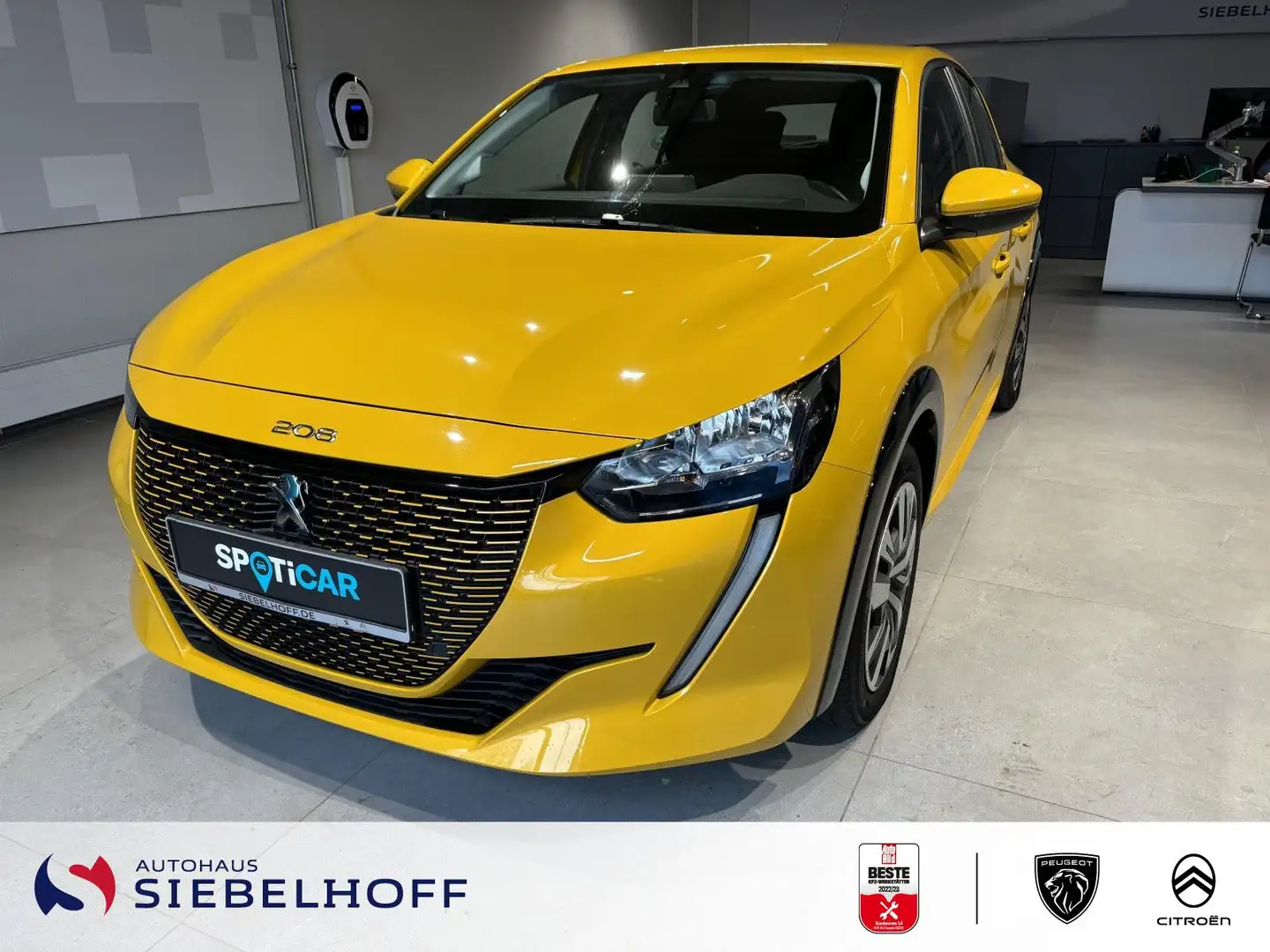 Peugeot e-208 Active Elektromotor 136 Gelb - 2