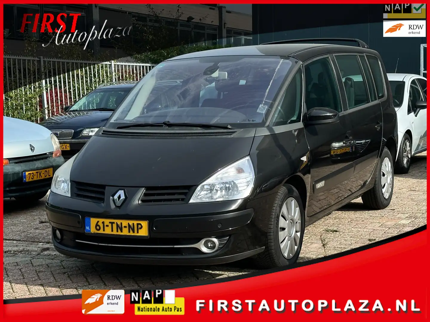 Renault Espace 2.0T Dynamique AUTOMAAT 6-PERSOONS/NAVI/AIRCO/CRUI Zwart - 1