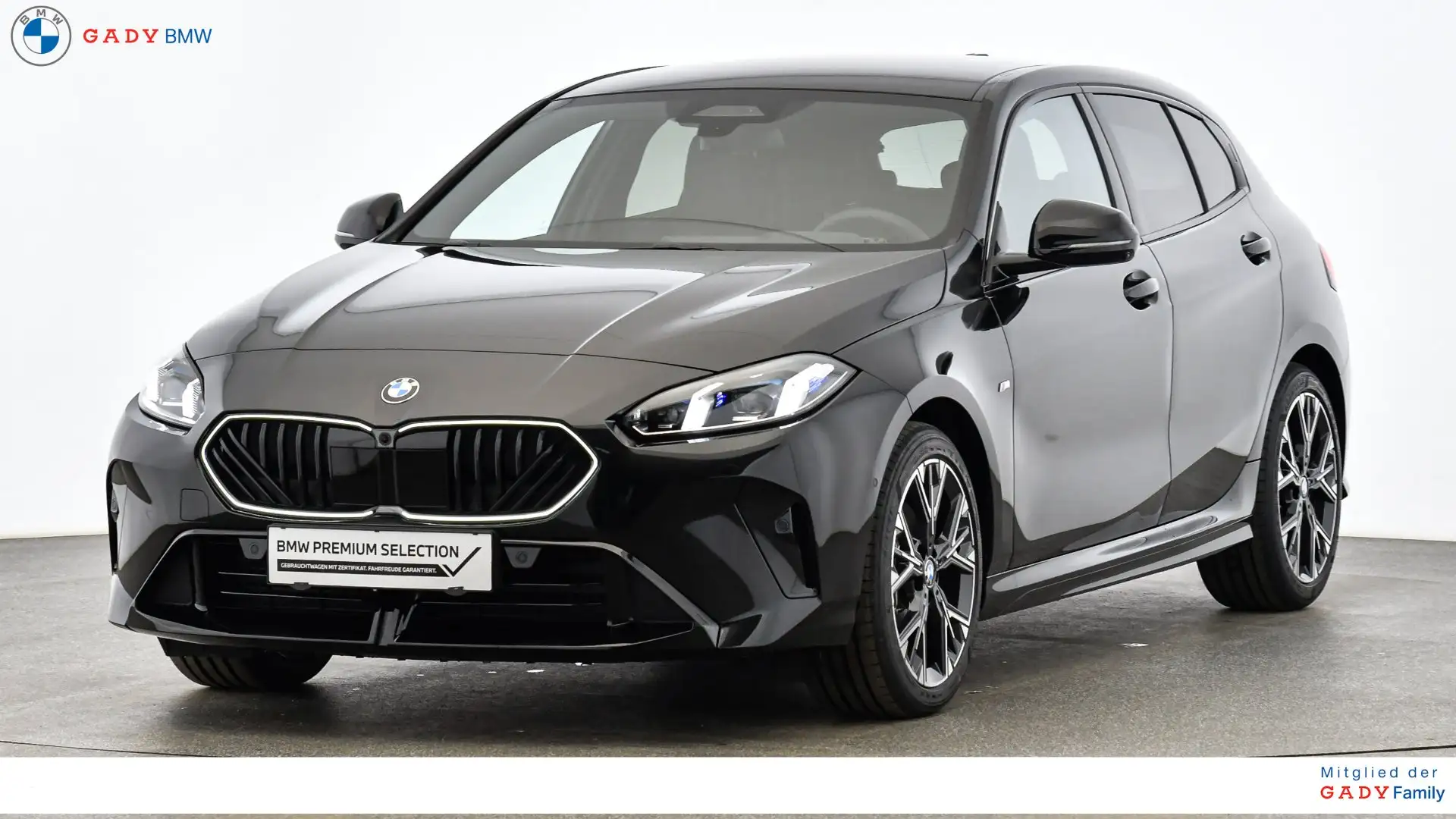 BMW 120 d M-Sportpaket Schwarz - 1