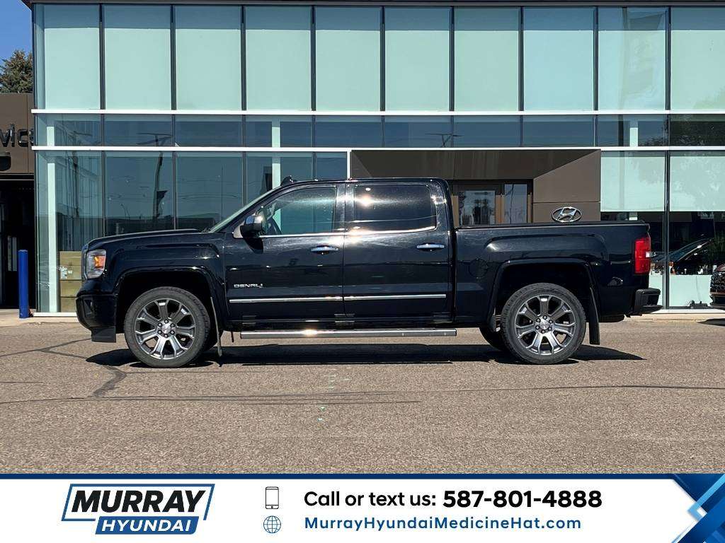 Onyx Black 2015 GMC Sierra 1500 Pickup Truck Four-Wheel Drive Automatic