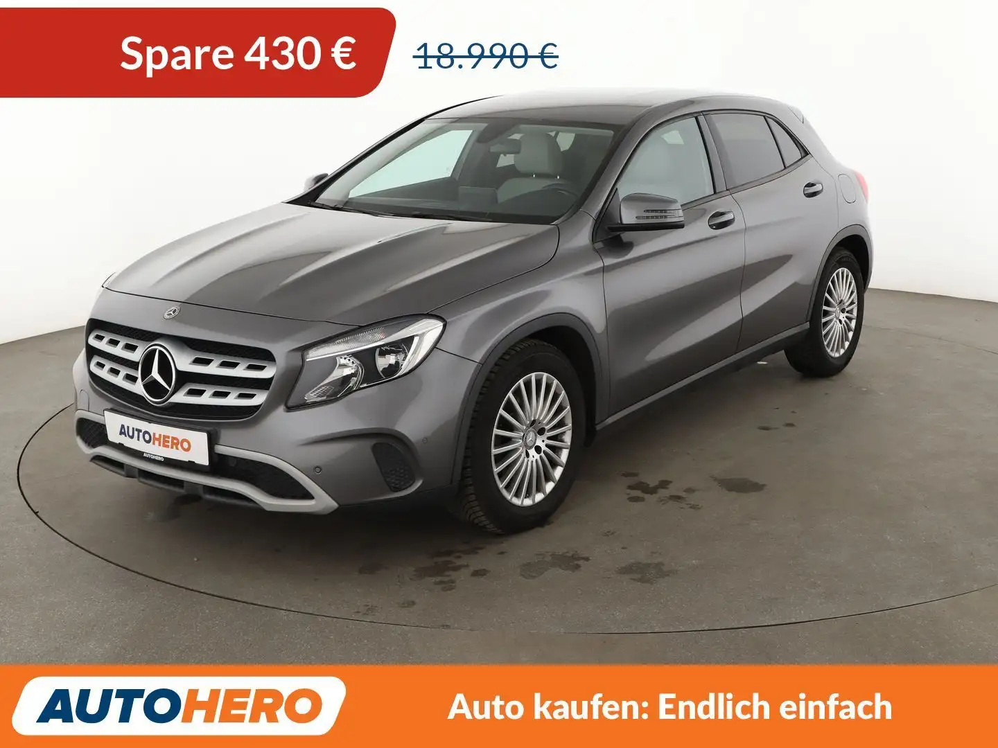 Mercedes-Benz GLA 180 GLA 180 Aut.*NAVI*TEMPO*PDC*SHZ* Grau - 1