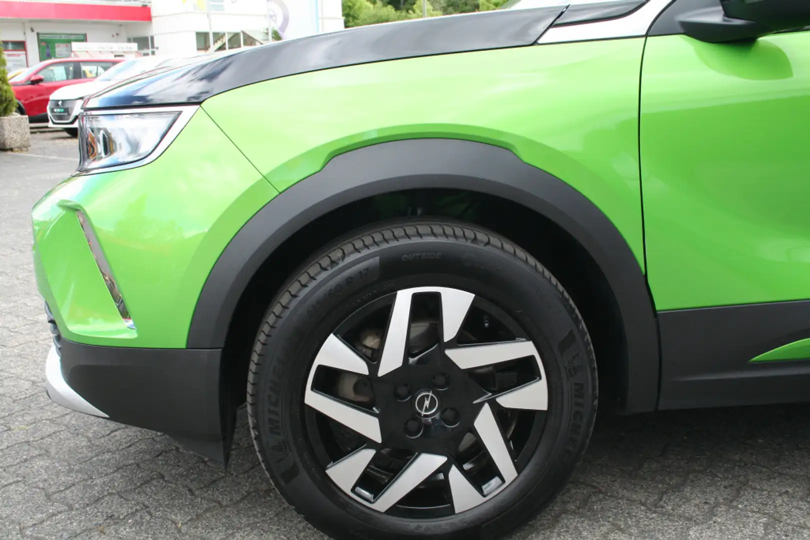 Opel Mokka-E Elegance, SOH 93,4%, Rückfahrkamera, SHZ, LHZ, Verde - 2