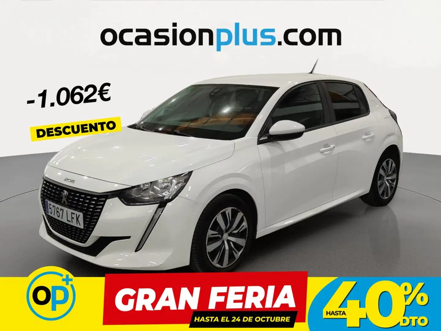 Peugeot 208 1.2 Puretech S&S Active 75 Blanco - 1