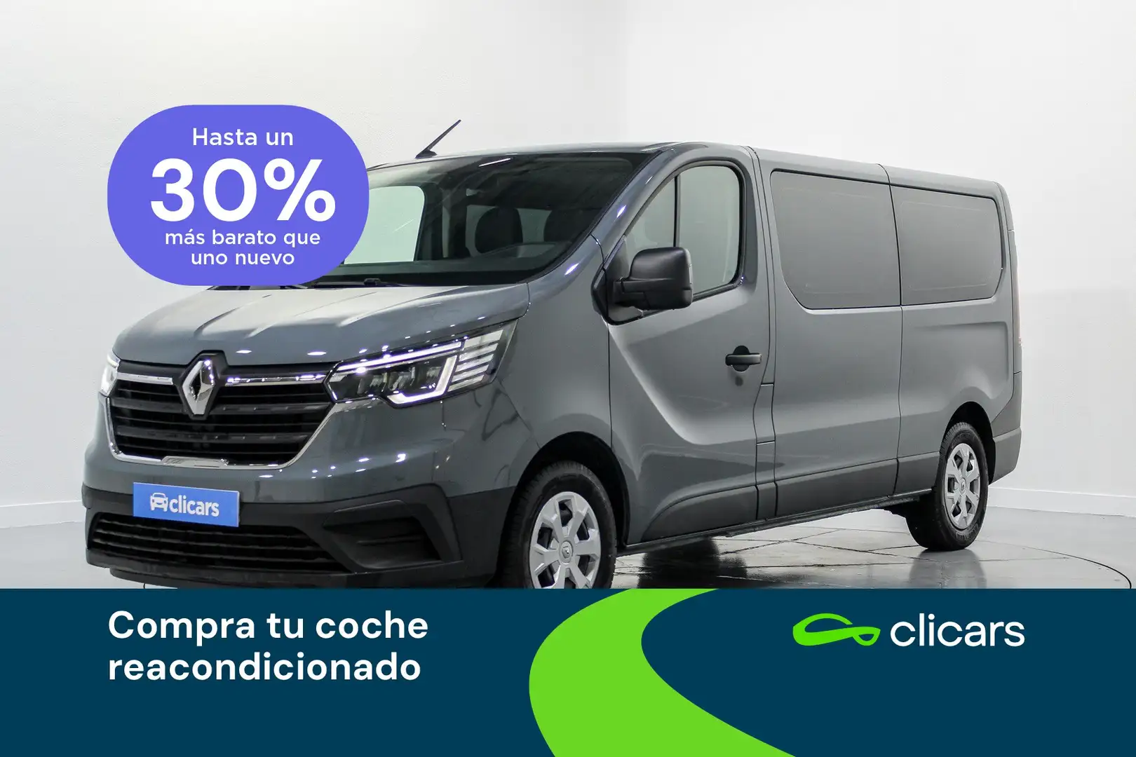 Renault Trafic 2.0dCi Energy Blue Authentic 81kW Gris - 1