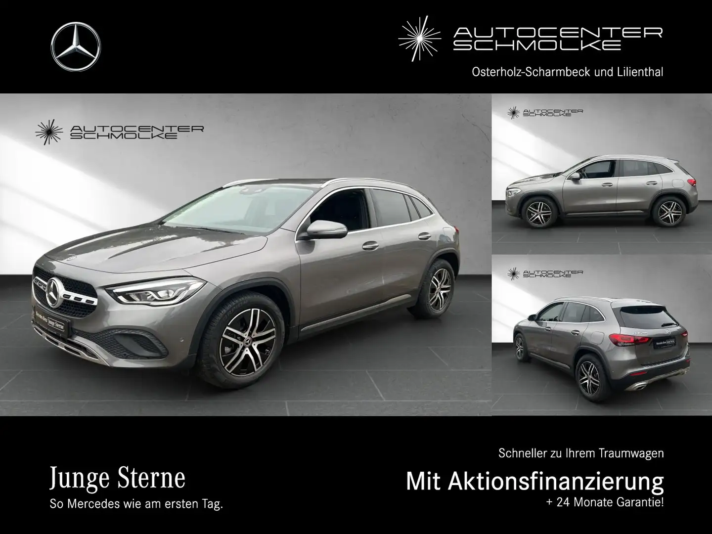 Mercedes-Benz GLA 200 GLA 200 PROGRESSIVE*AHK*SCHWARZGLAS*TOTW*RFK*18" Grau - 1