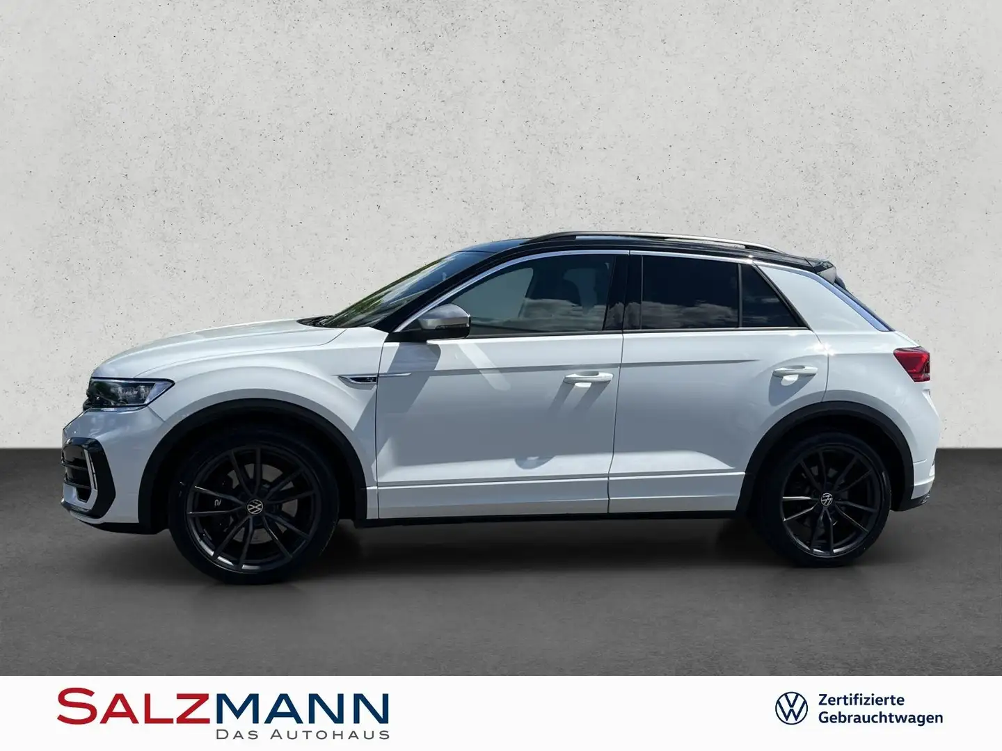 Volkswagen T-Roc 2.0 TSI R Navi, LED, Kamera, AHK, ACC Allr Blanc - 2