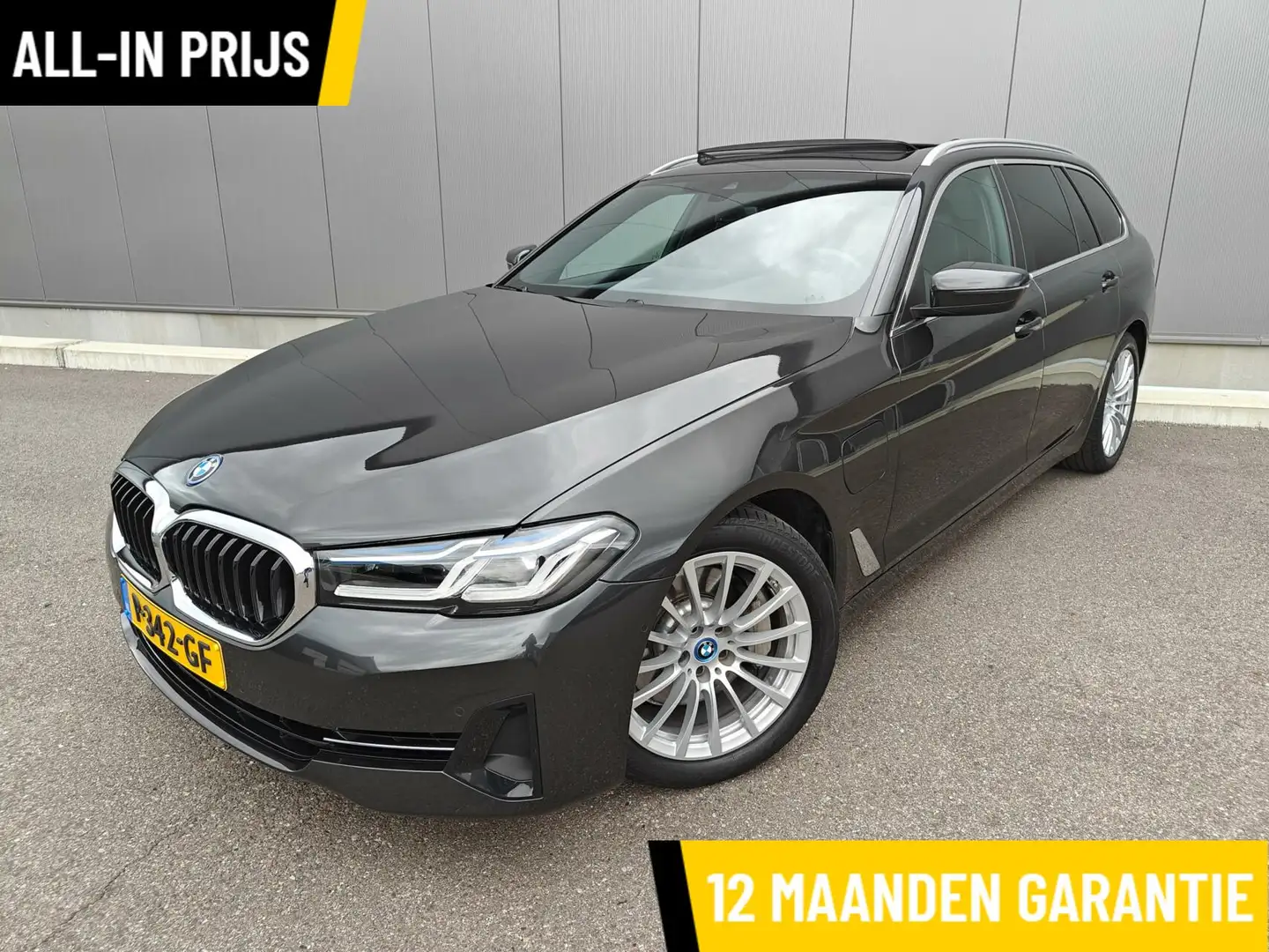 BMW 520 5-serie Touring 520e Business Edition Plus Gris - 1
