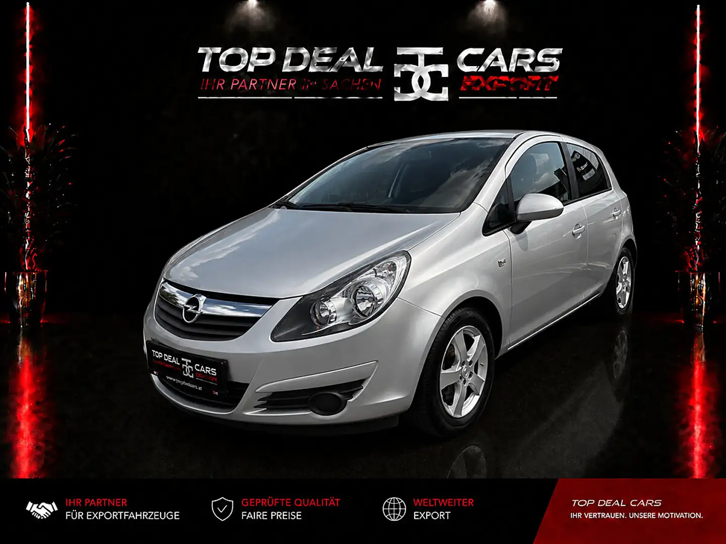 Opel Corsa 1,2 **142.000km** NEUES PICKERL 7/2027 Silber - 1
